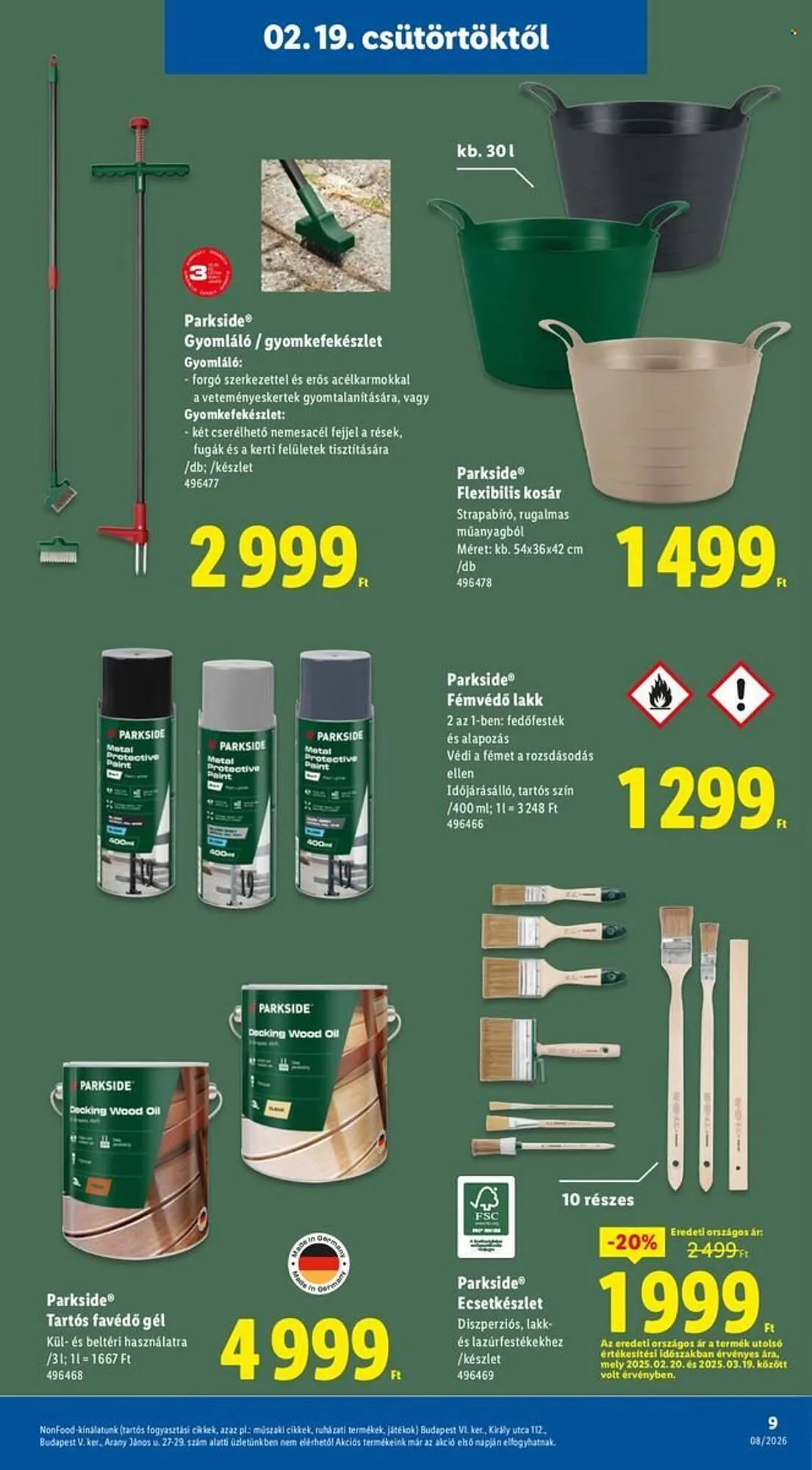 Katalógus Lidl akciós újság február 19.-tól február 25.-ig 2026. - Oldal 9