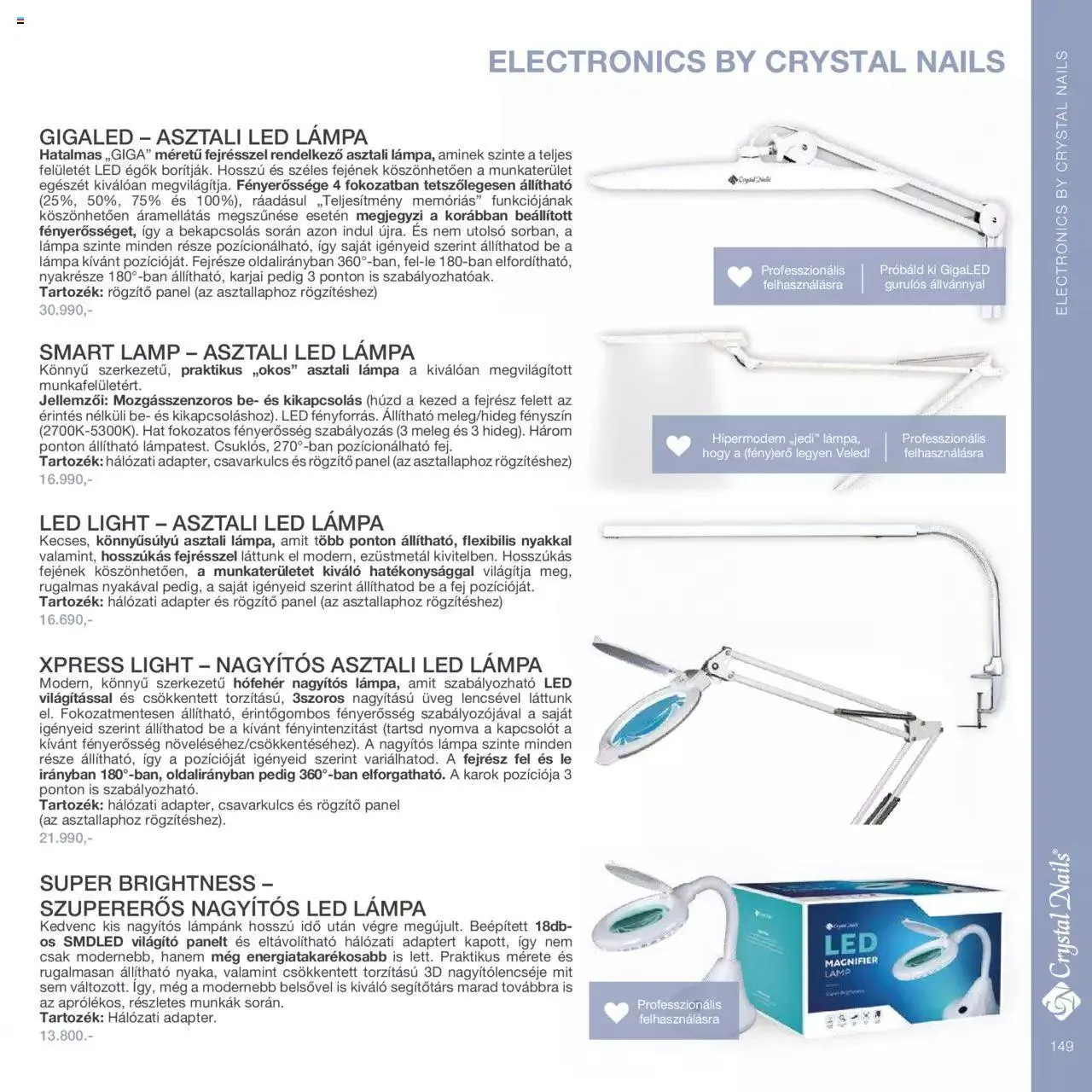 Katalógus Crystal Nails - Nagykatalógus 22/23 március 8.-tól december 31.-ig 2023. - Oldal 149