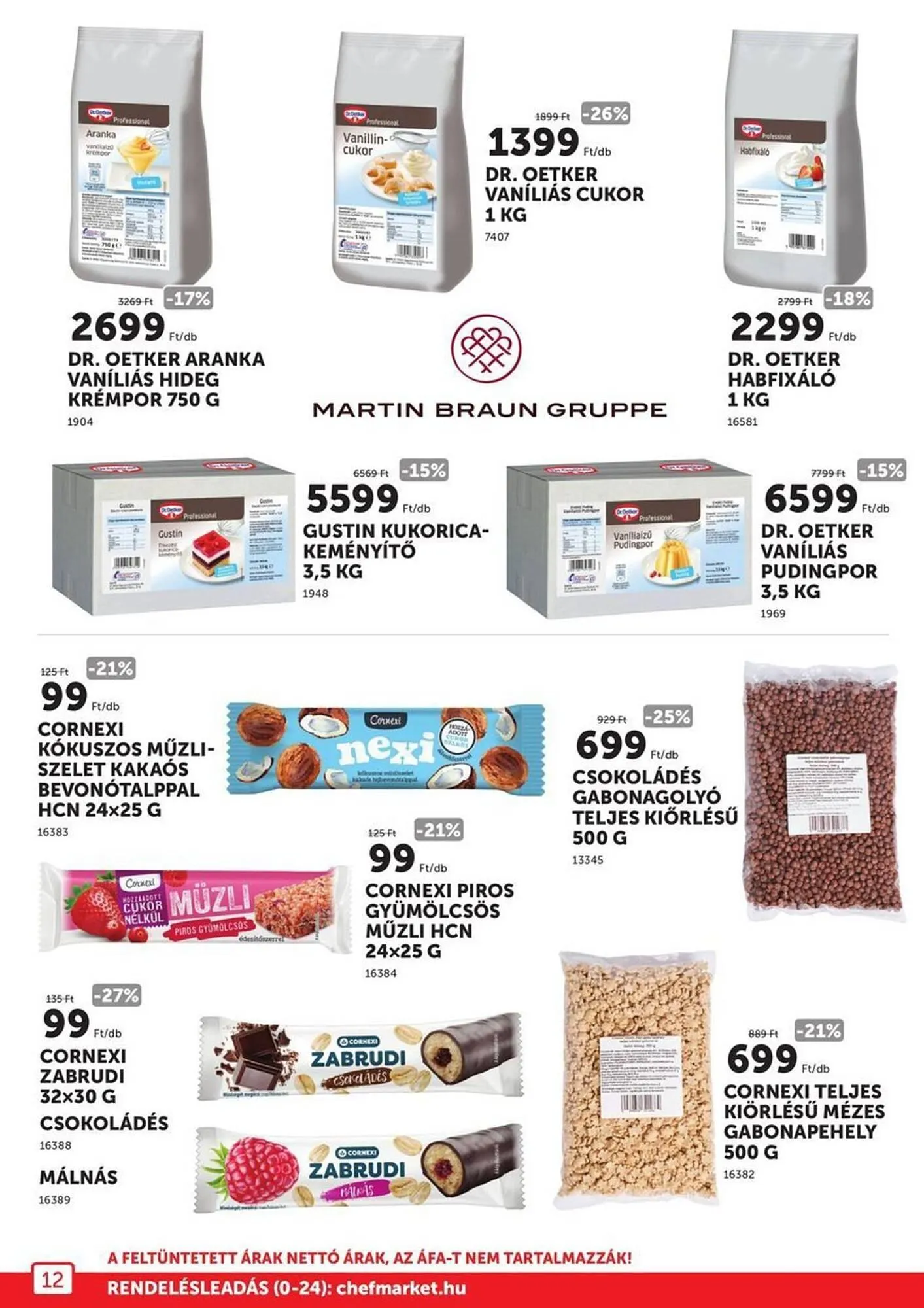 Katalógus Chef Market akciós újság augusztus 1.-tól augusztus 31.-ig 2025. - Oldal 12