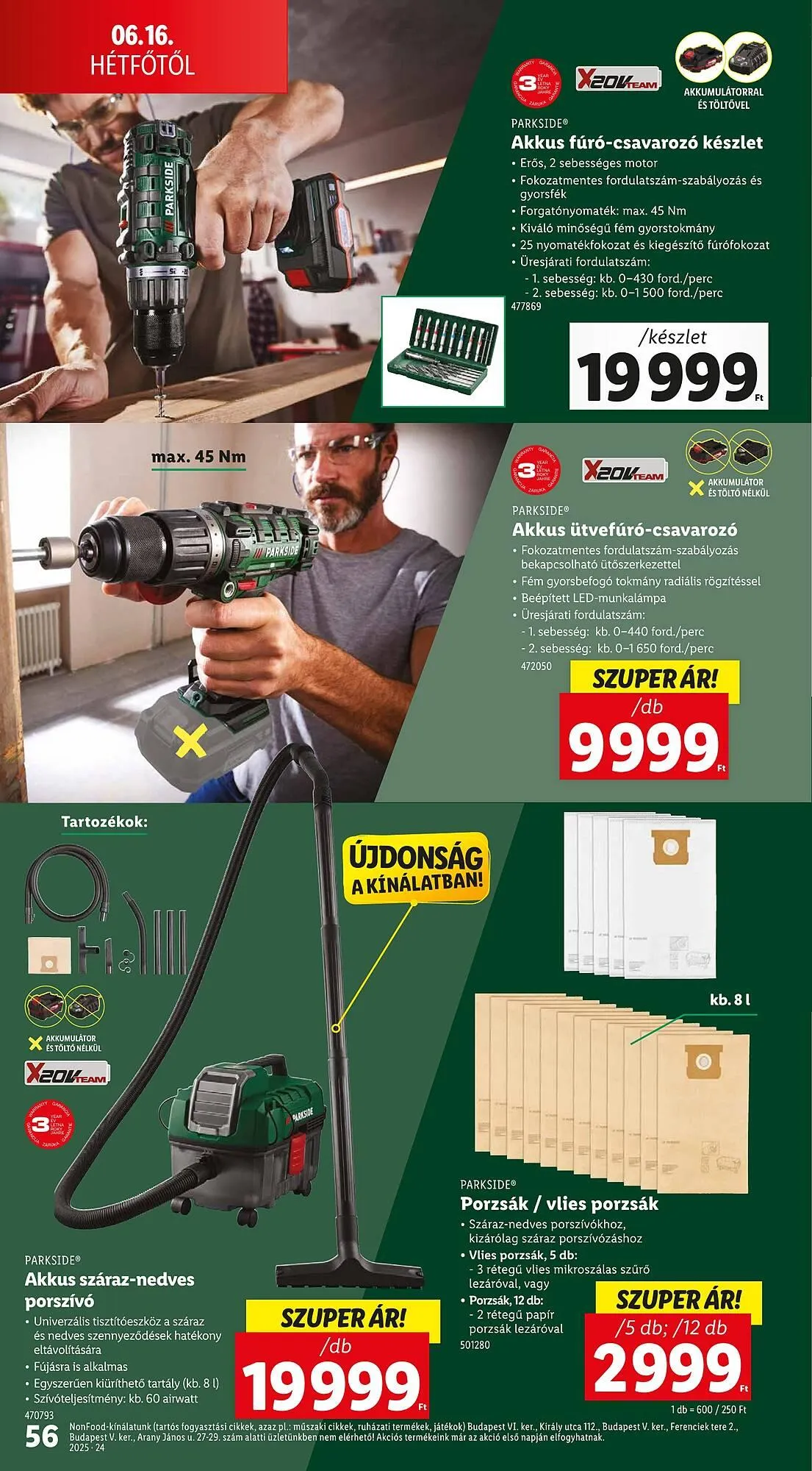 Katalógus Lidl akciós újság június 12.-tól június 18.-ig 2025. - Oldal 56