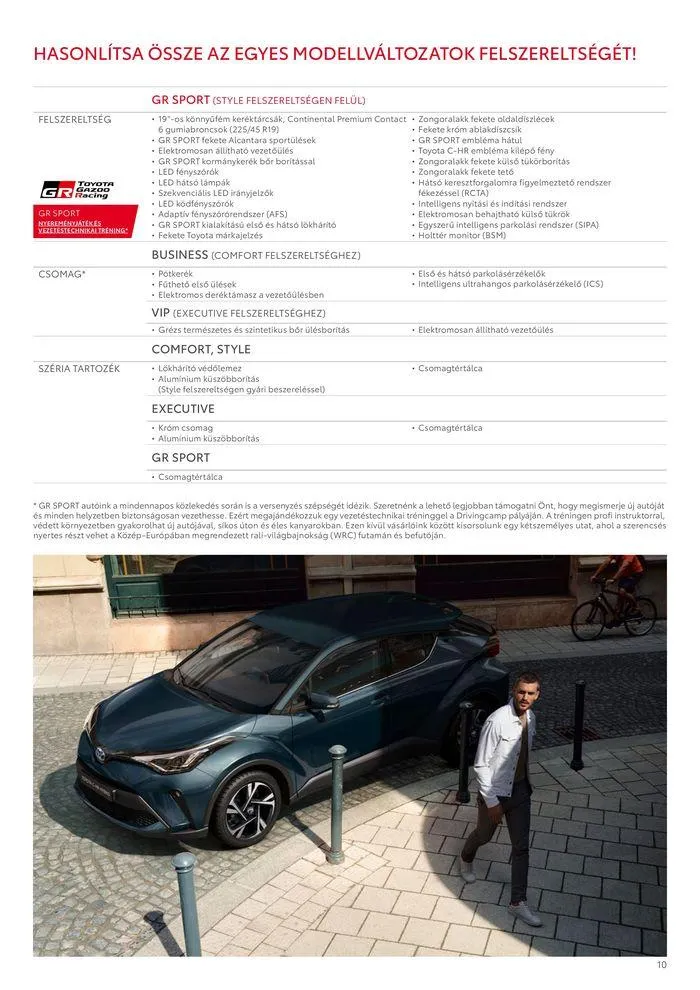 Katalógus Toyota C-HR Hybrid augusztus 31.-tól augusztus 31.-ig 2025. - Oldal 10
