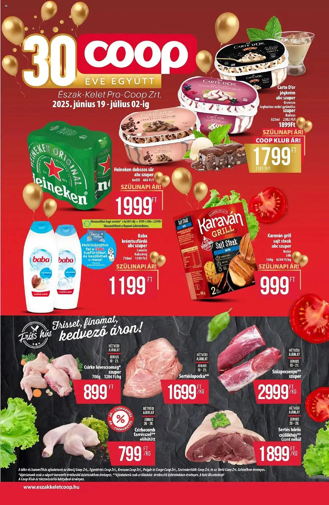 Katalógus Coop akciós újság június 19.-tól július 2.-ig 2025. - Oldal 1