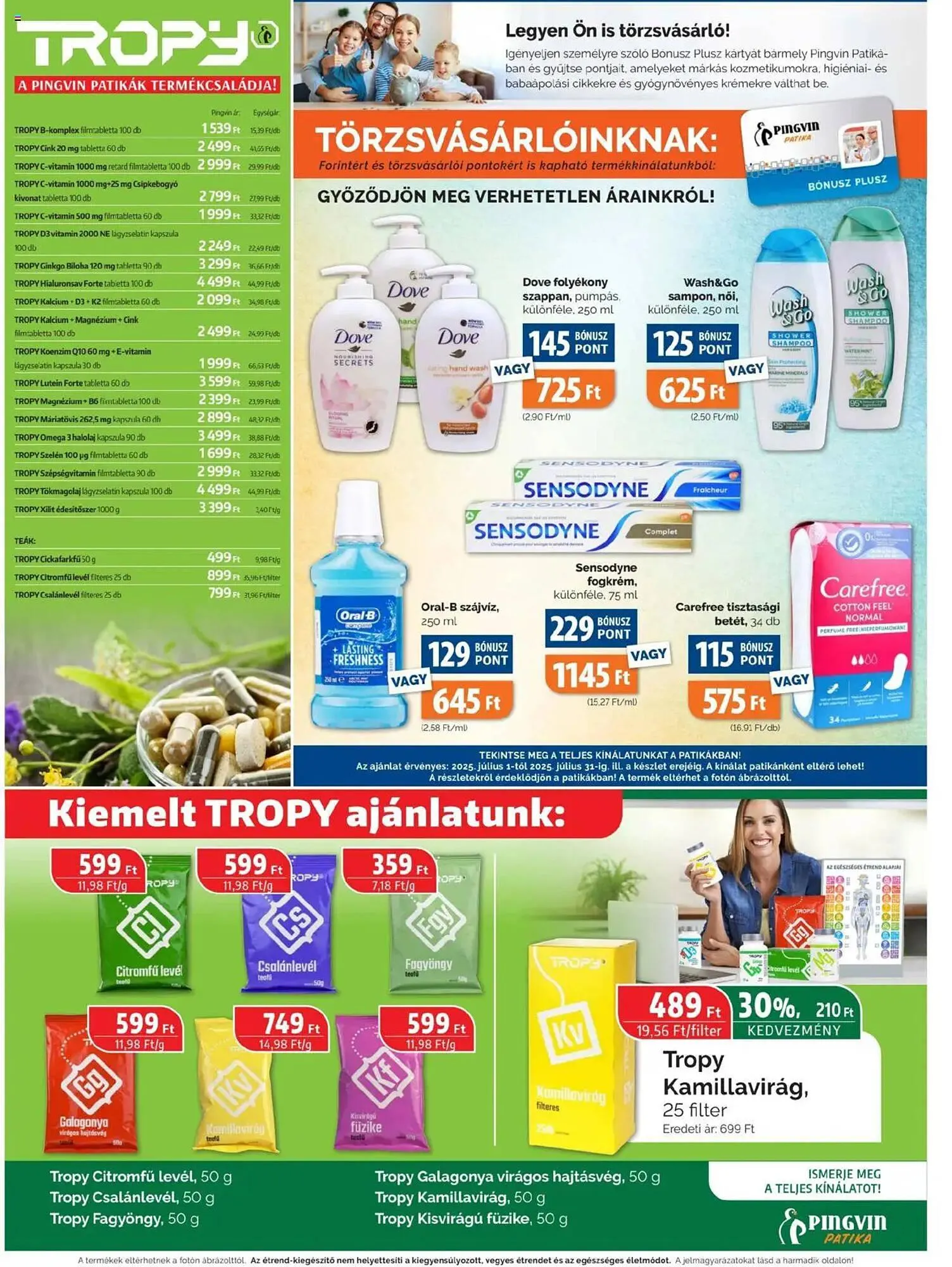 Katalógus Pingvin Patika akciós újság július 1.-tól július 31.-ig 2025. - Oldal 4