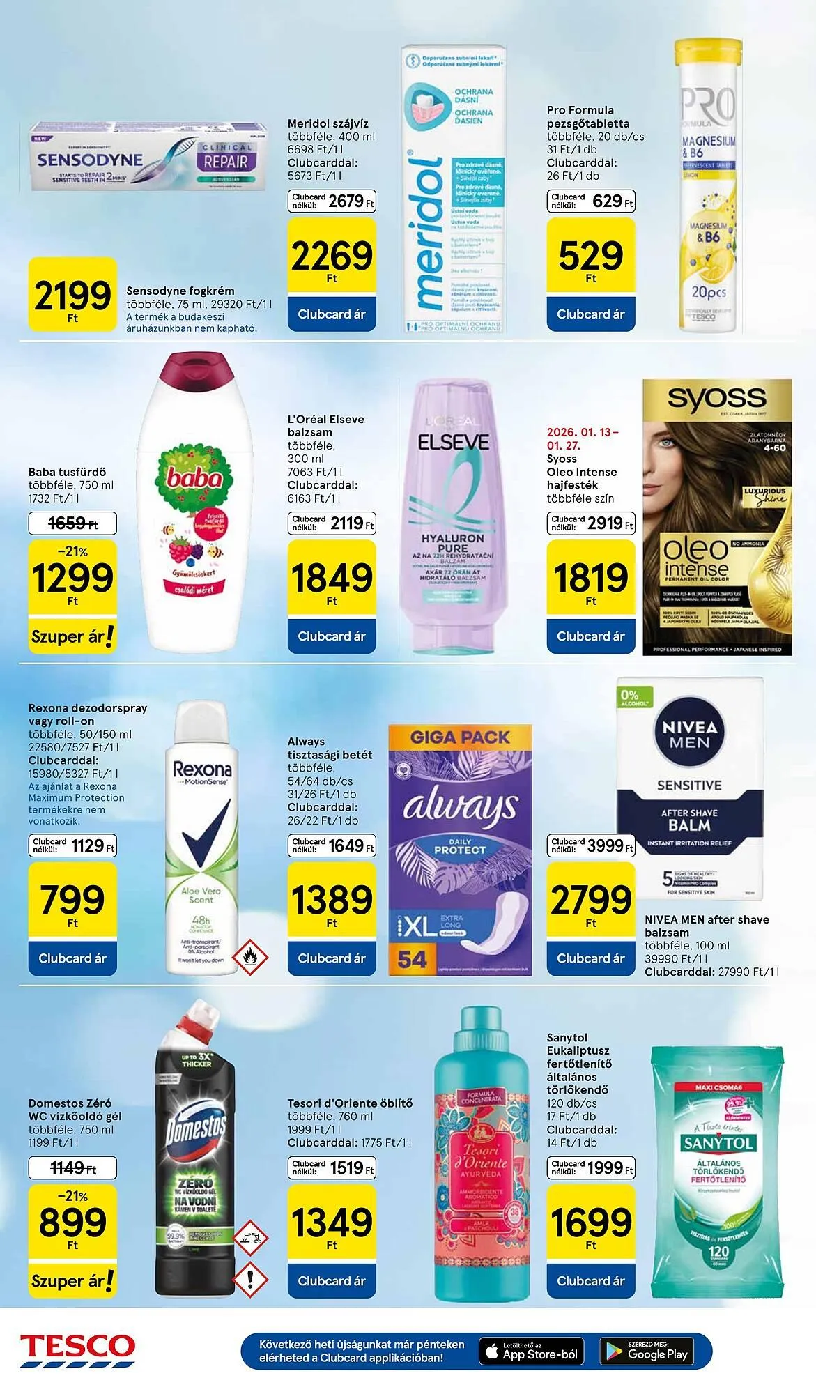 Katalógus Tesco akciós újság január 15.-tól január 21.-ig 2026. - Oldal 10