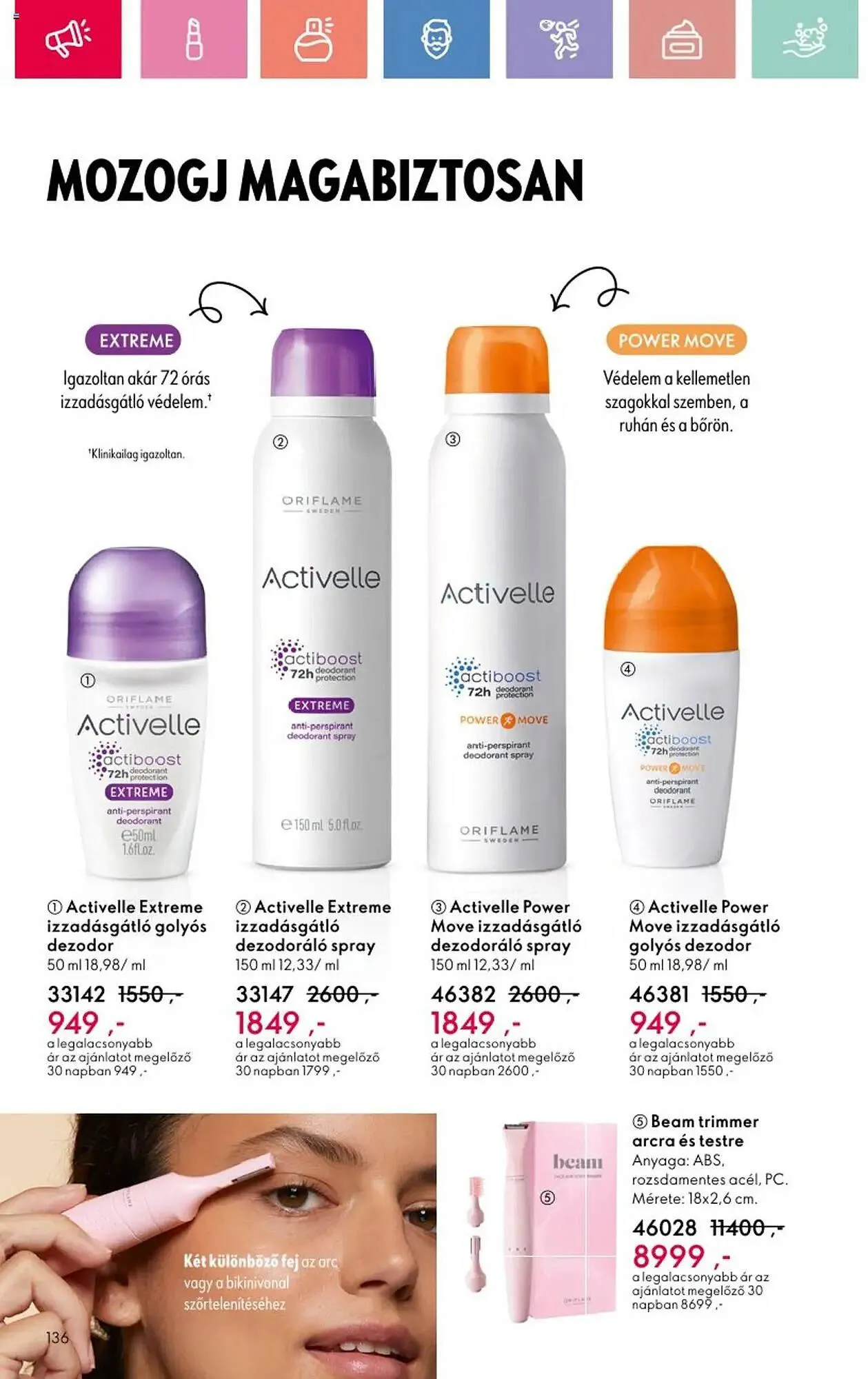 Katalógus Oriflame akciós újság július 6.-tól július 26.-ig 2025. - Oldal 136