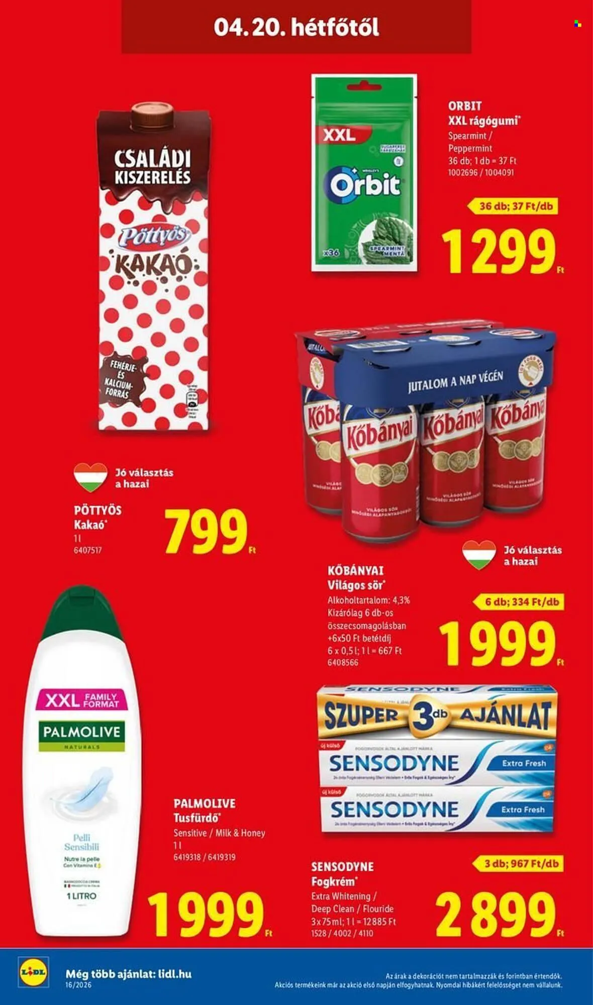 Katalógus Lidl akciós újság április 16.-tól április 22.-ig 2026. - Oldal 58