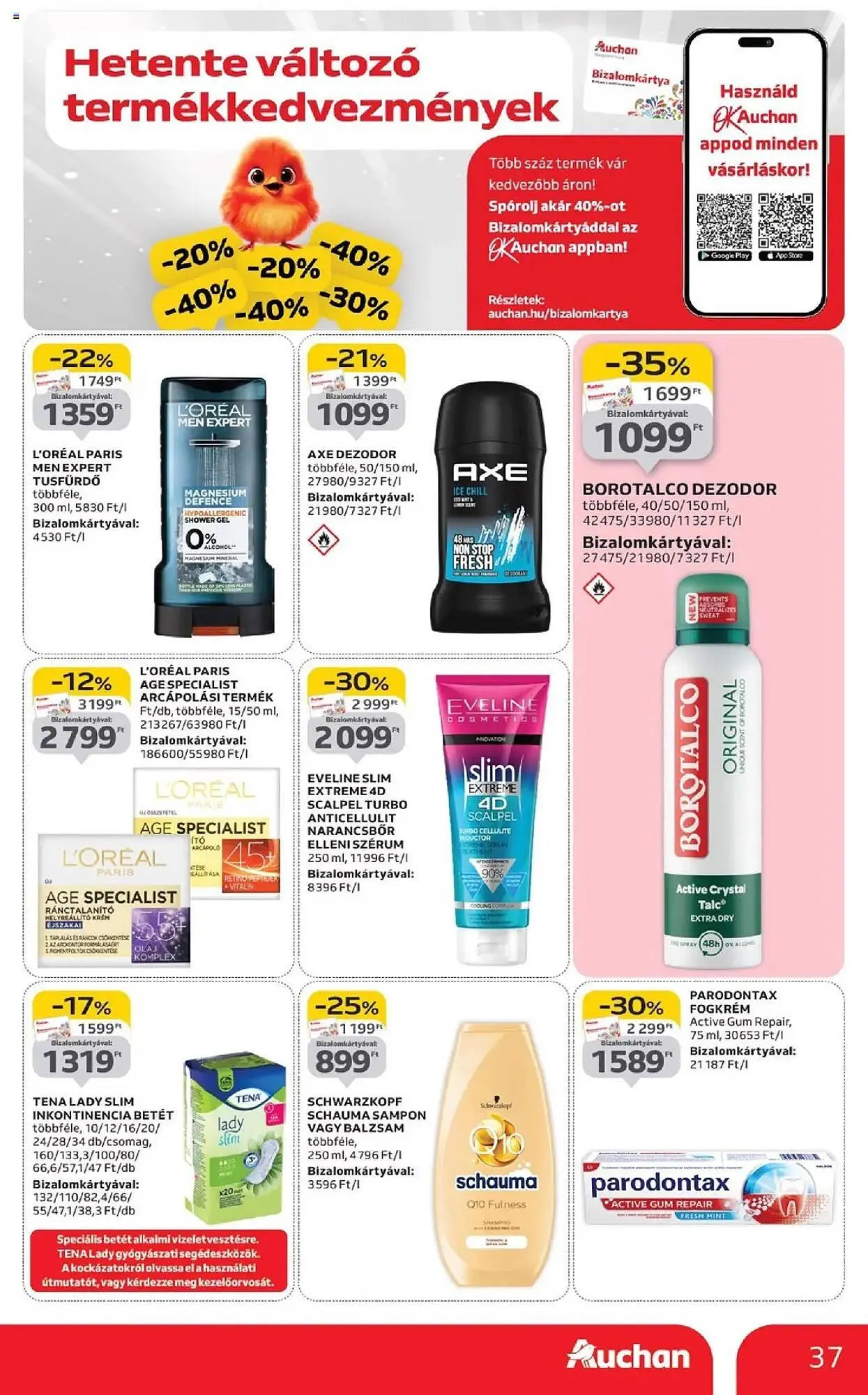 Katalógus Auchan akciós újság szeptember 4.-tól szeptember 10.-ig 2025. - Oldal 37