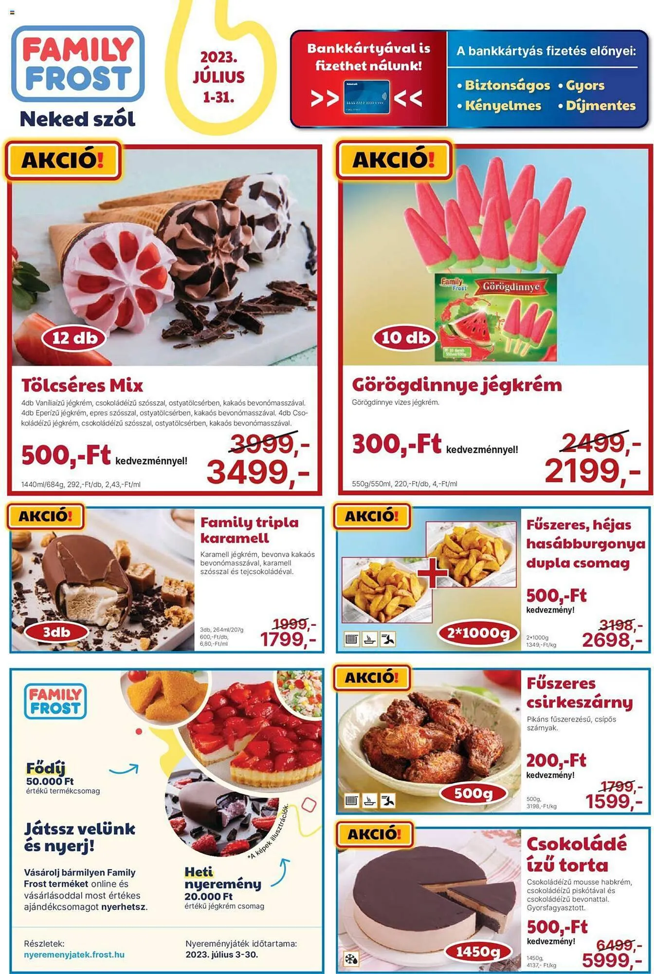 Family Frost akciós újság - 1