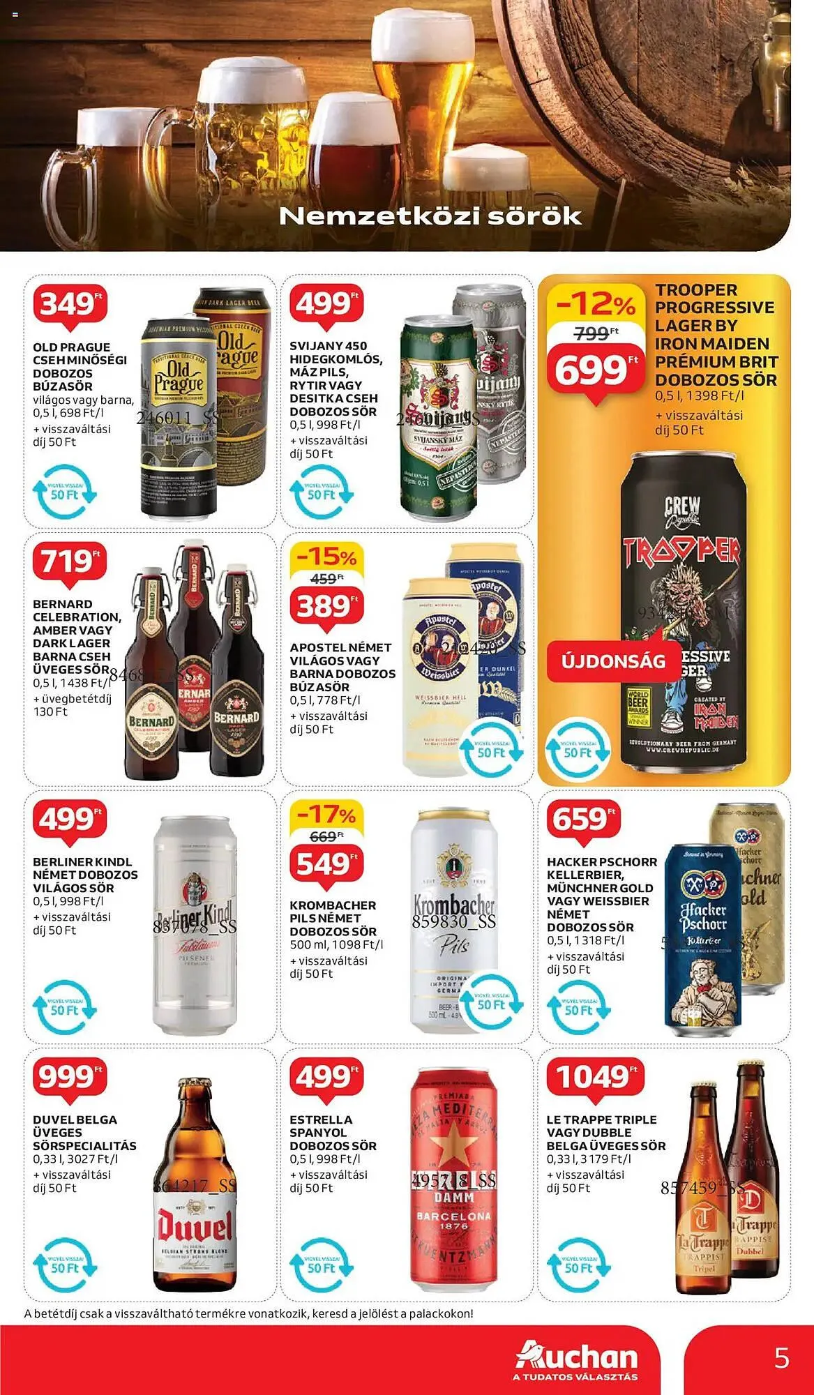 Katalógus Auchan akciós újság április 10.-tól április 23.-ig 2025. - Oldal 5