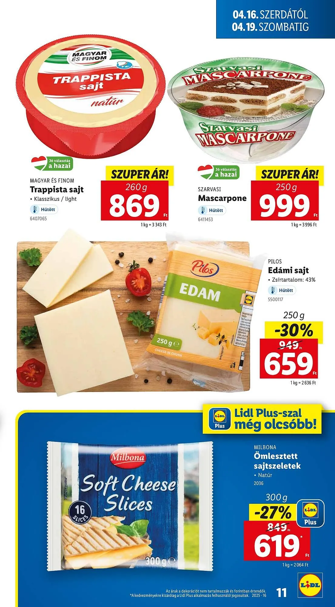 Katalógus Lidl akciós újság április 16.-tól április 19.-ig 2025. - Oldal 11
