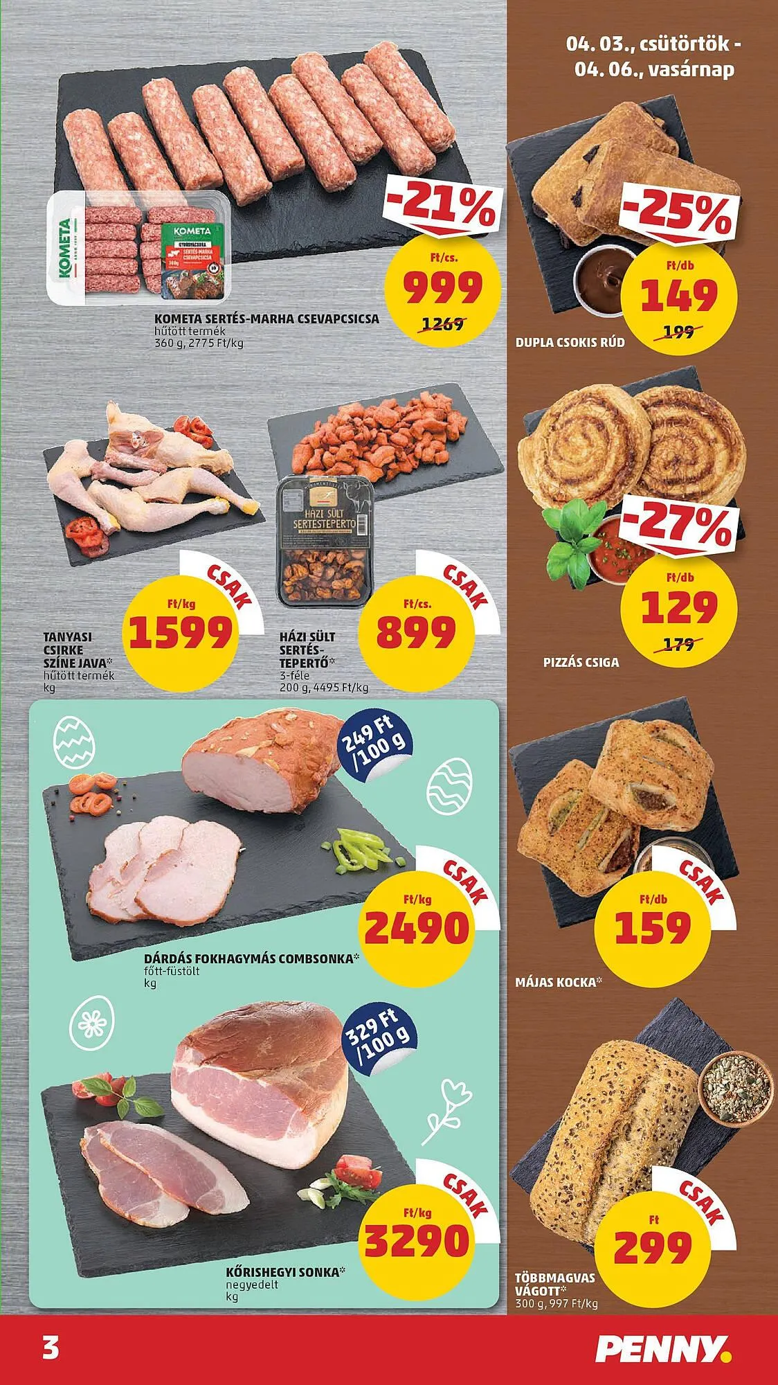 Katalógus PENNY akciós újság április 3.-tól április 9.-ig 2025. - Oldal 3