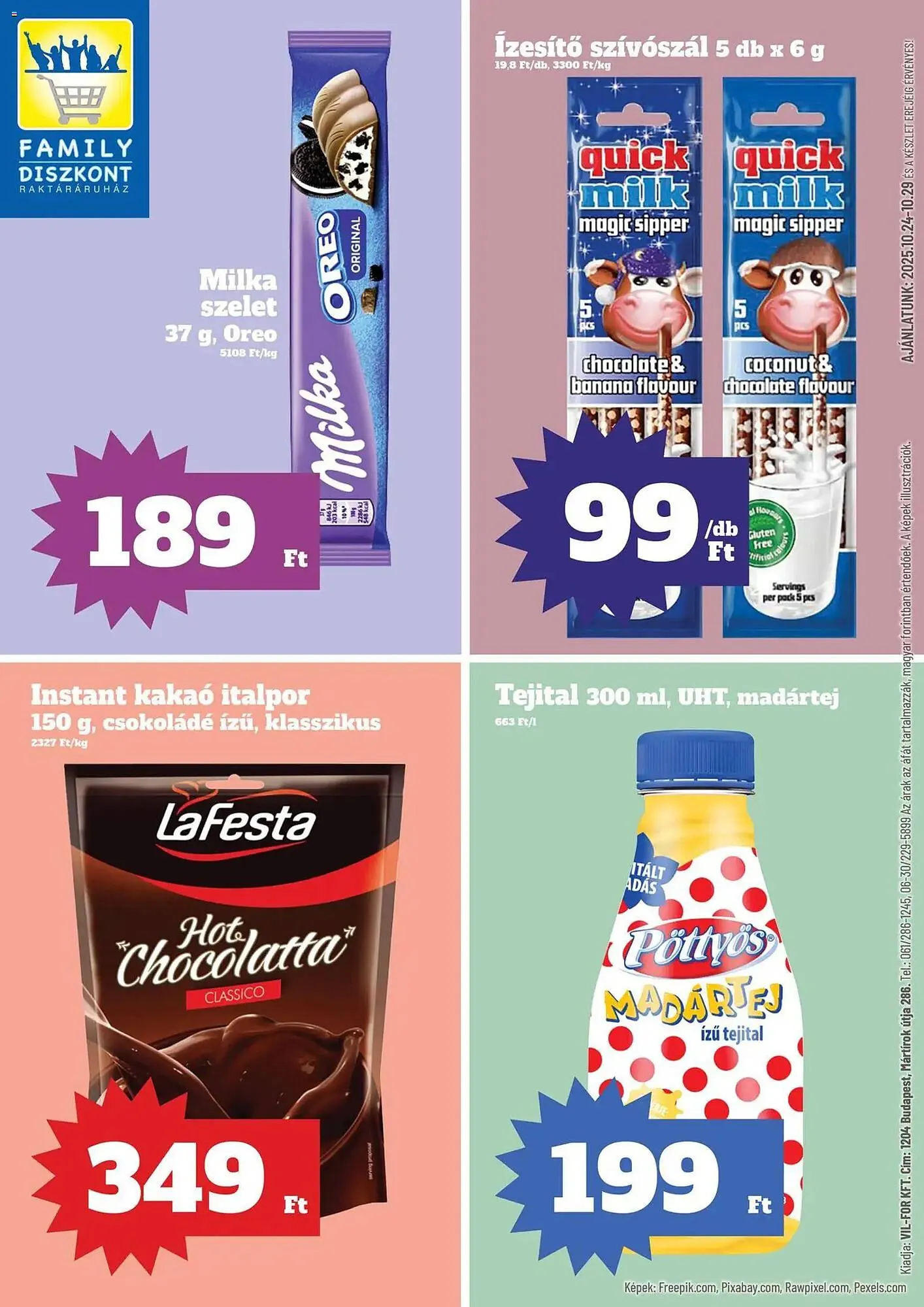Family Diszkont akciós újság - 1