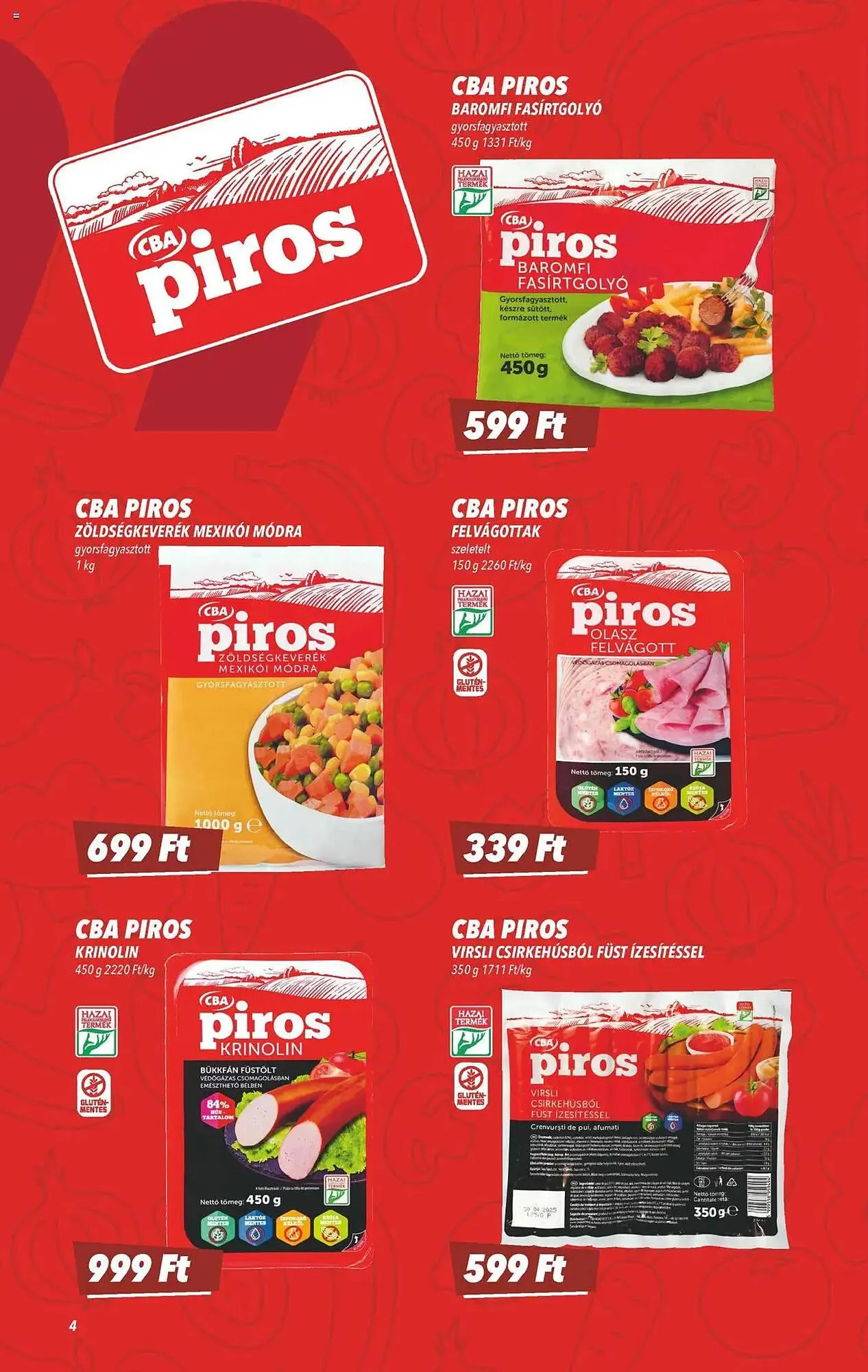 Katalógus CBA akciós újság július 17.-tól július 23.-ig 2025. - Oldal 4