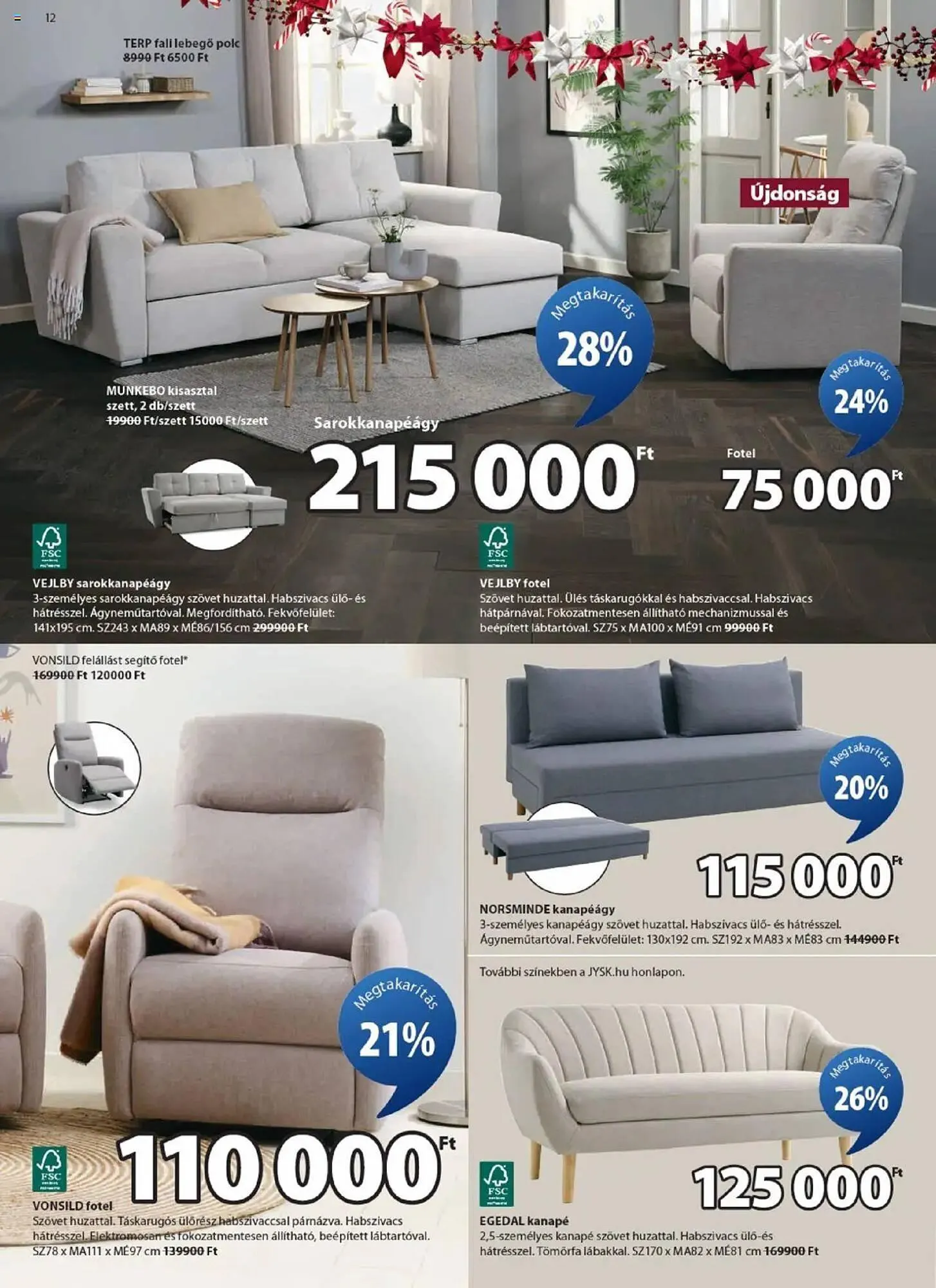 Katalógus JYSK akciós újság október 15.-tól november 30.-ig 2025. - Oldal 12