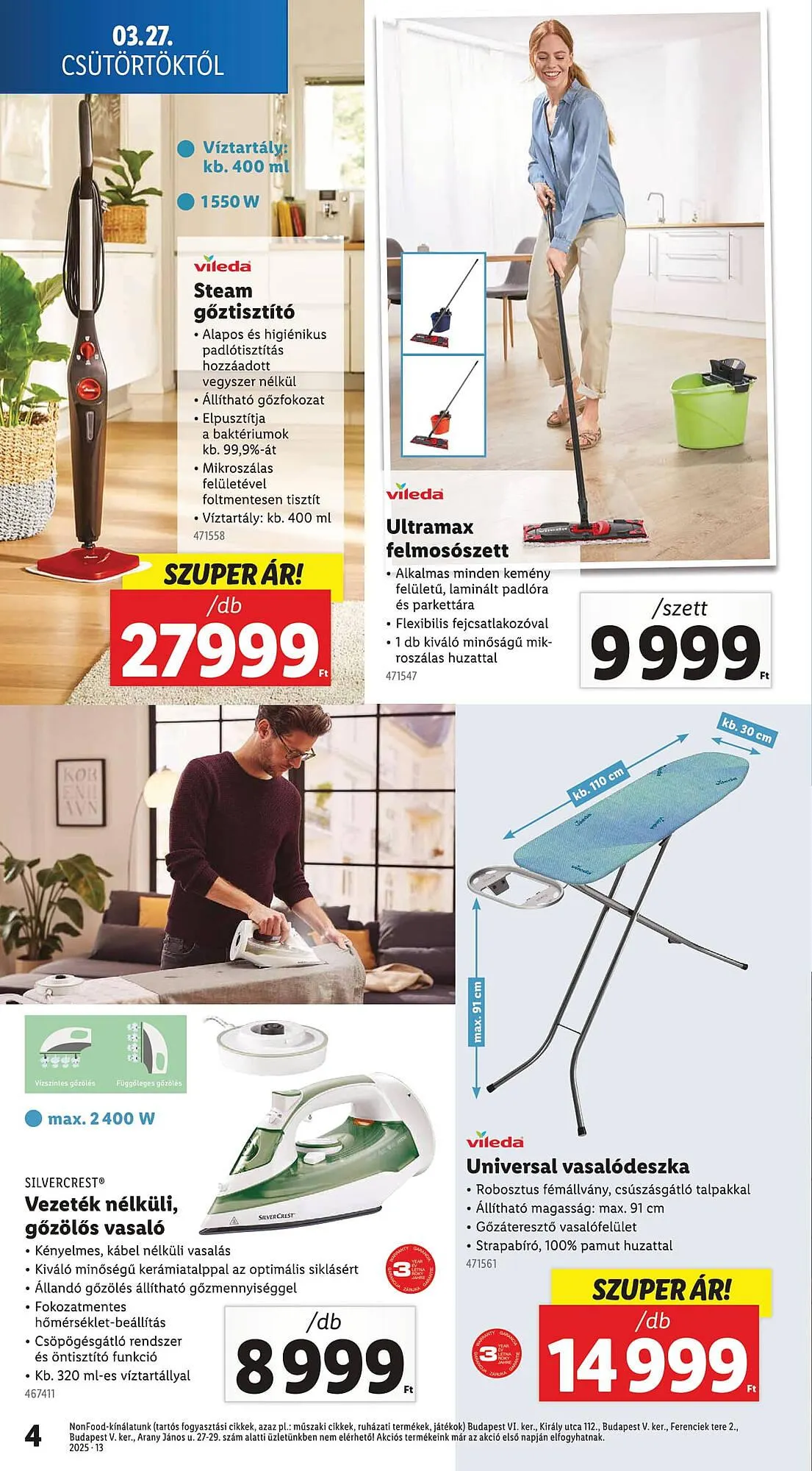 Katalógus Lidl akciós újság március 27.-tól április 2.-ig 2025. - Oldal 4