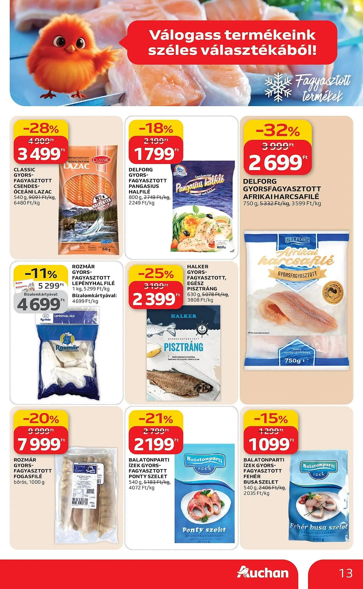 Katalógus Auchan akciós újság február 19.-tól február 25.-ig 2026. - Oldal 13