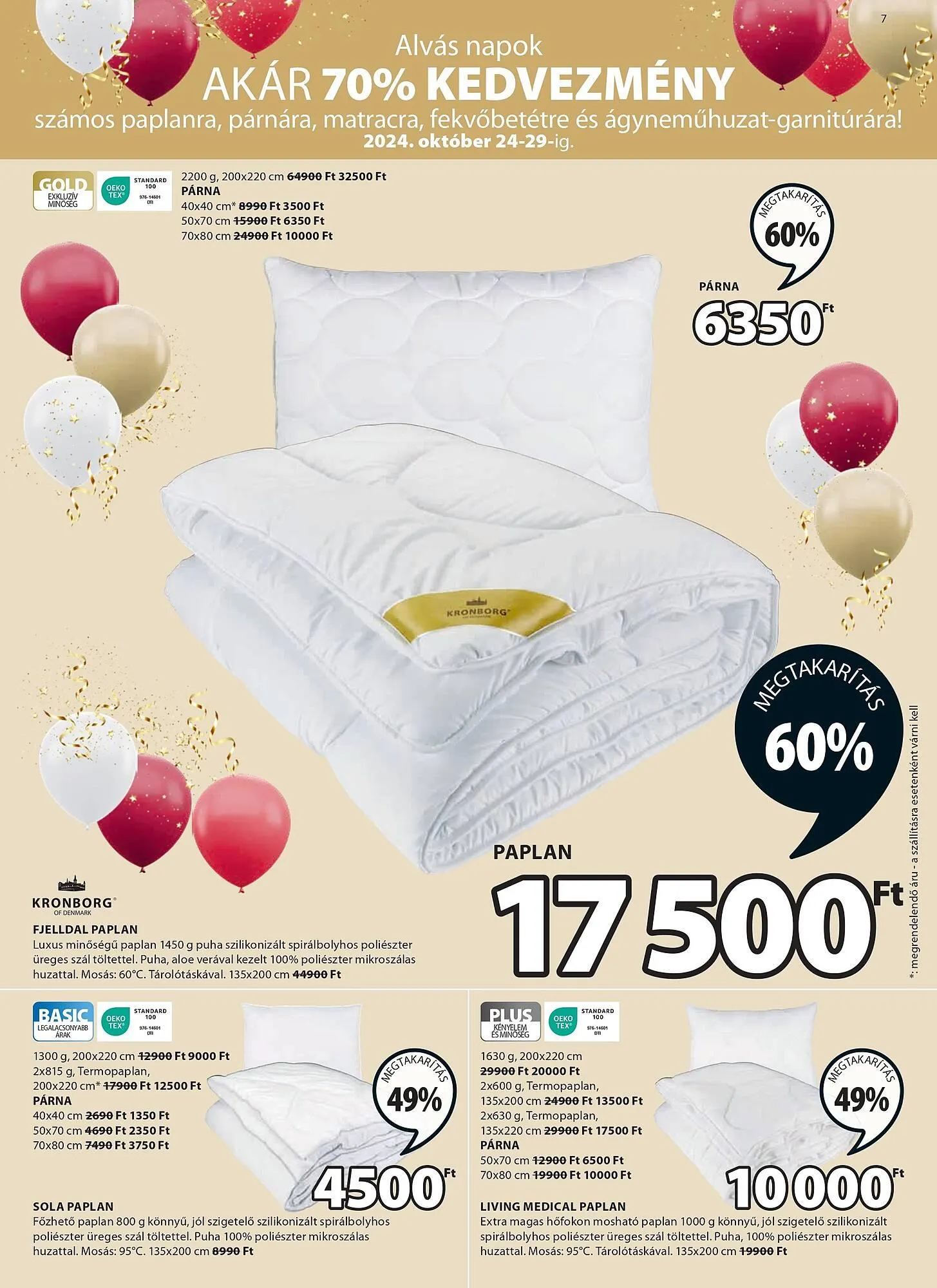 Katalógus JYSK akciós újság október 24.-tól december 1.-ig 2024. - Oldal 7