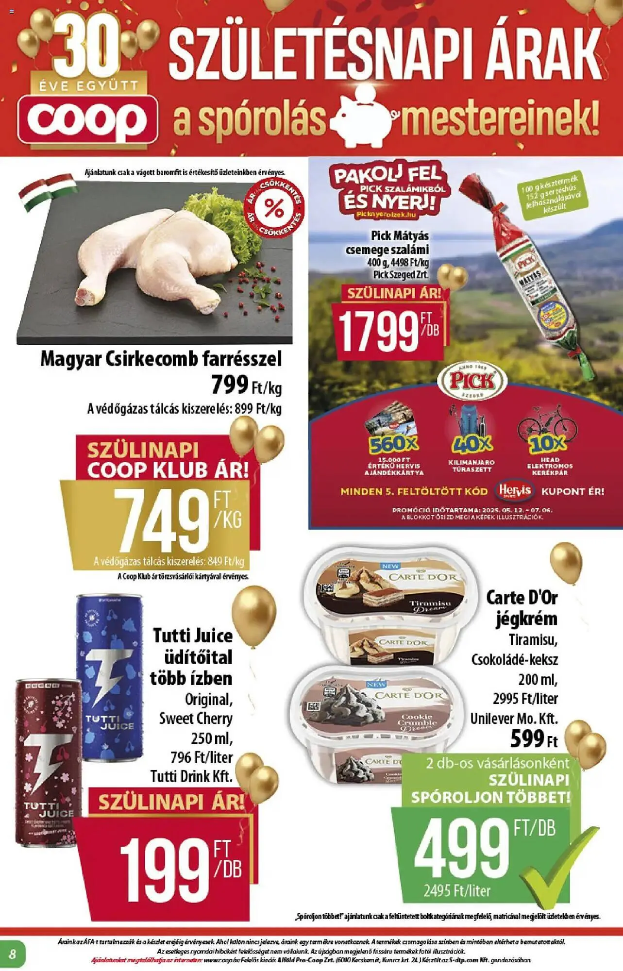 Katalógus Coop akciós újság június 26.-tól július 2.-ig 2025. - Oldal 8