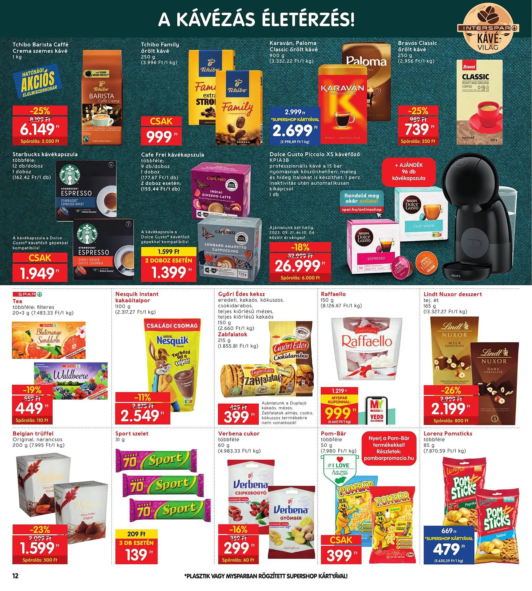 Katalógus Interspar akciós újság szeptember 21.-tól szeptember 27.-ig 2023. - Oldal 16