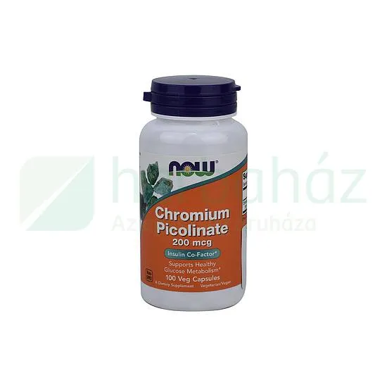 NOW CHROMIUM PICCOLINATE KAPSZULA 100DB