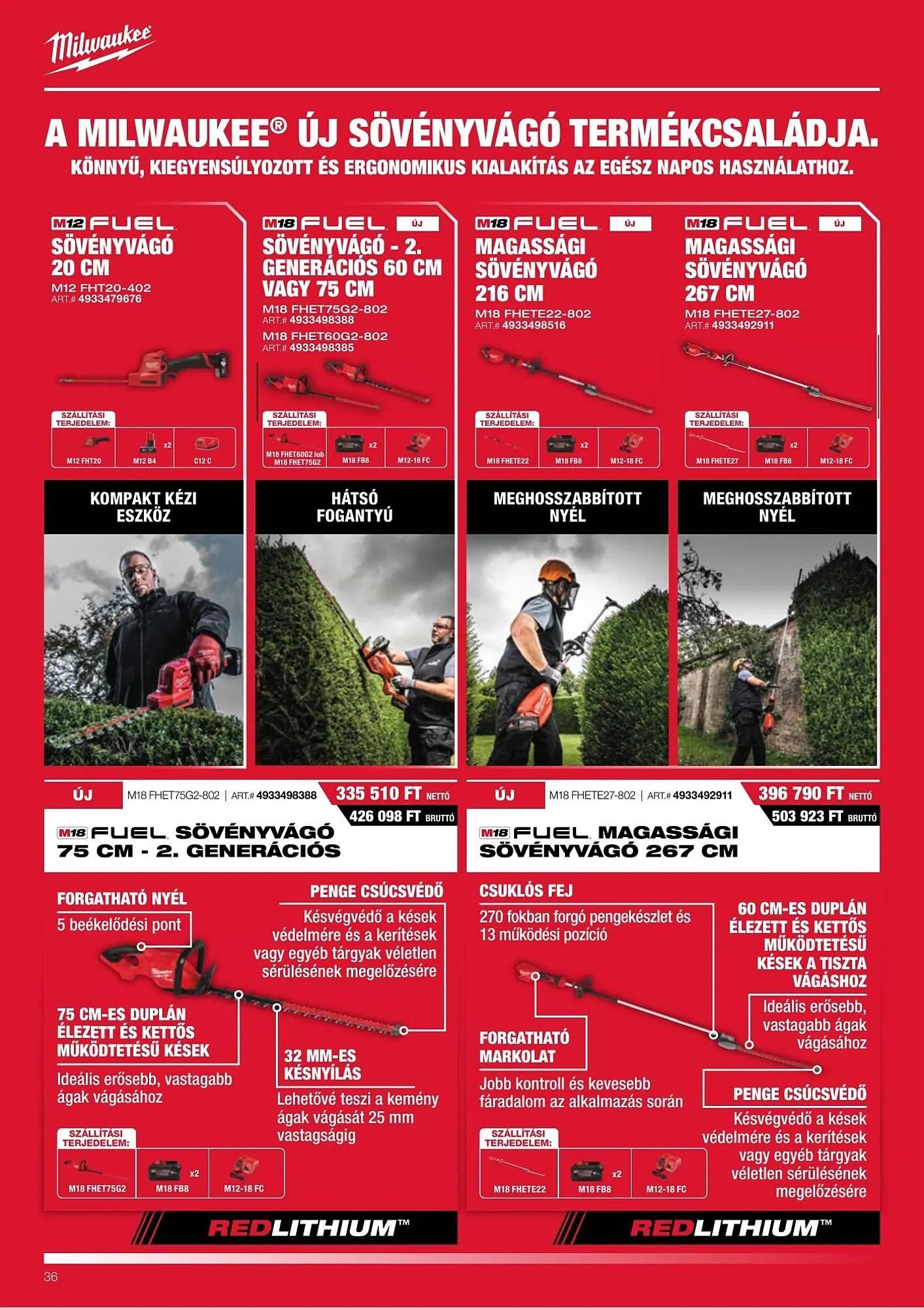 Katalógus Milwaukeetool akciós újság február 13.-tól július 31.-ig 2025. - Oldal 36