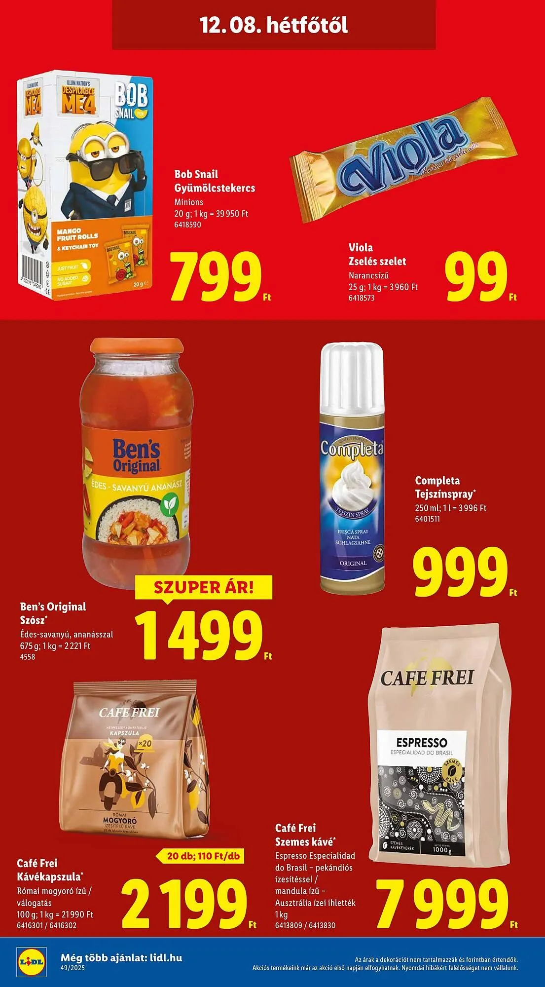 Katalógus Lidl akciós újság december 4.-tól december 10.-ig 2025. - Oldal 58