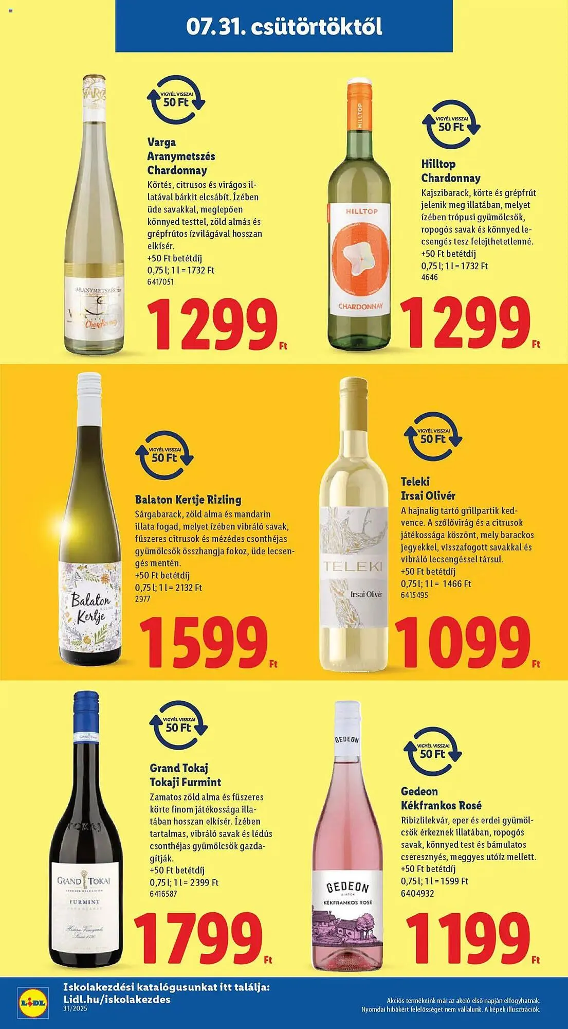 Katalógus Lidl akciós újság július 31.-tól augusztus 6.-ig 2025. - Oldal 18