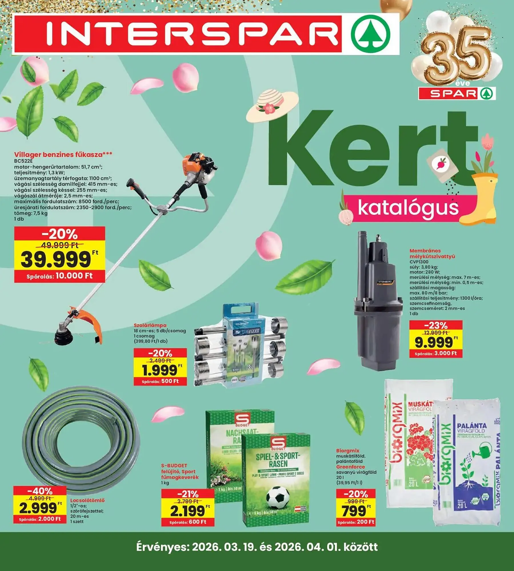 Interspar akciós újság - 1