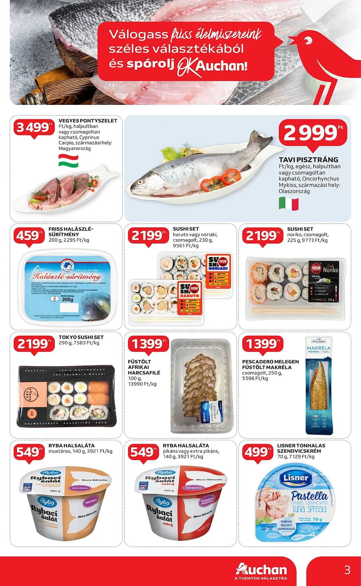 Katalógus Auchan akciós újság május 8.-tól május 21.-ig 2025. - Oldal 3