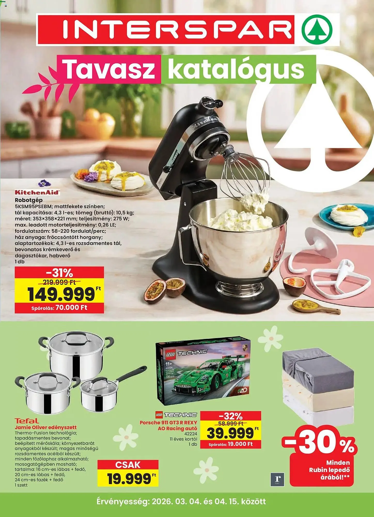 Katalógus Interspar akciós újság március 4.-tól április 15.-ig 2026. - Oldal 1