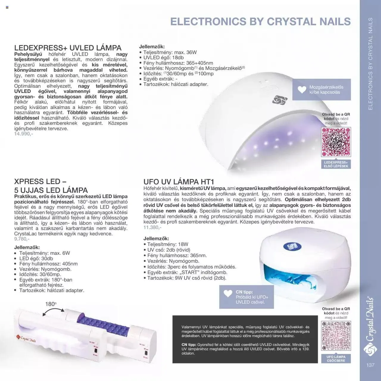 Katalógus Crystal Nails - Nagykatalógus 22/23 március 8.-tól december 31.-ig 2023. - Oldal 137