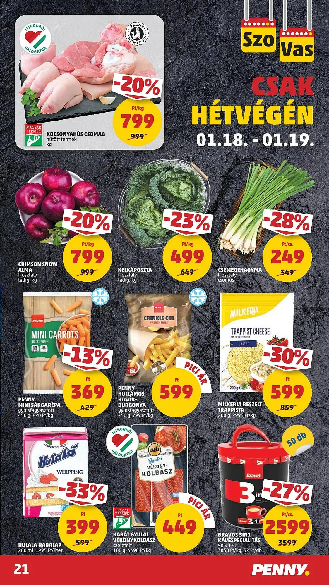 Katalógus PENNY akciós újság január 16.-tól január 22.-ig 2025. - Oldal 21