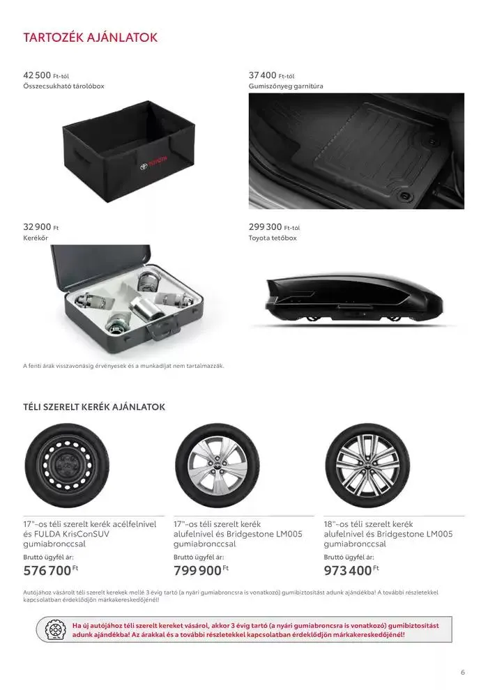 Katalógus Toyota Corolla Cross MY24 január 8.-tól január 8.-ig 2026. - Oldal 6