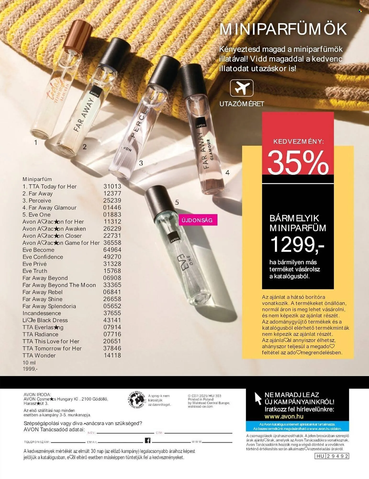 Katalógus AVON akciós újság július 1.-tól július 31.-ig 2025. - Oldal 196
