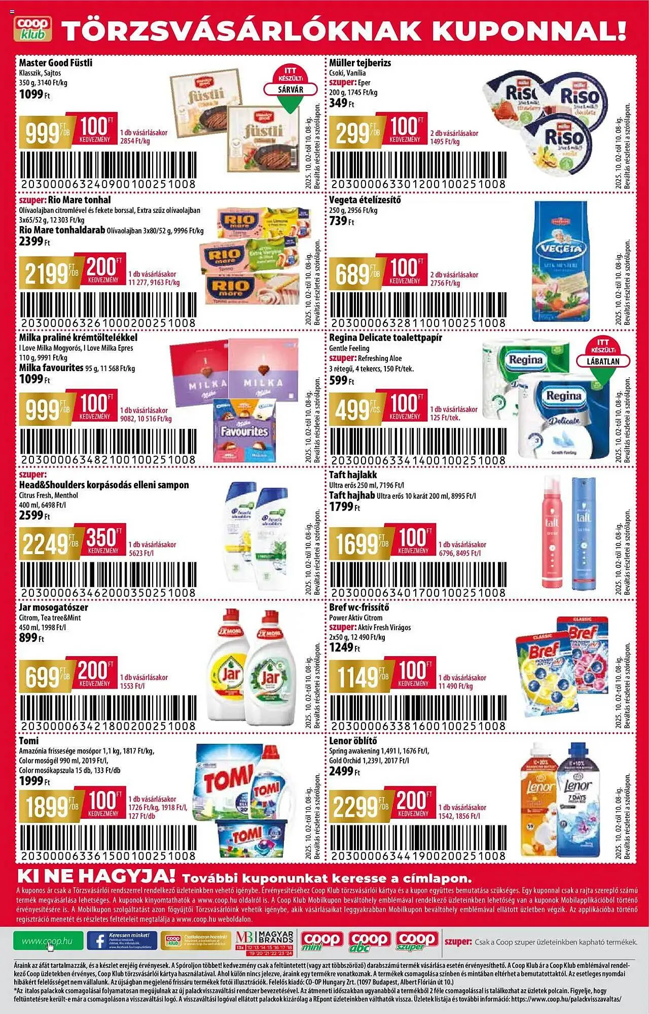 Katalógus Coop akciós újság október 2.-tól október 8.-ig 2025. - Oldal 8