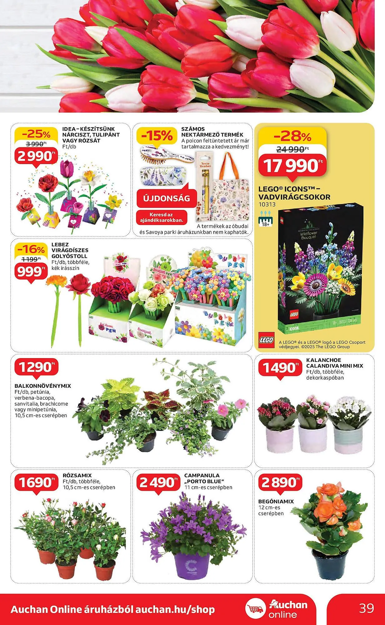 Katalógus Auchan akciós újság május 2.-tól május 7.-ig 2025. - Oldal 39