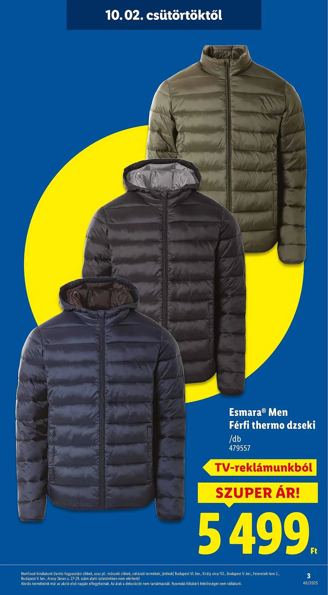 Katalógus Lidl akciós újság október 2.-tól október 8.-ig 2025. - Oldal 3