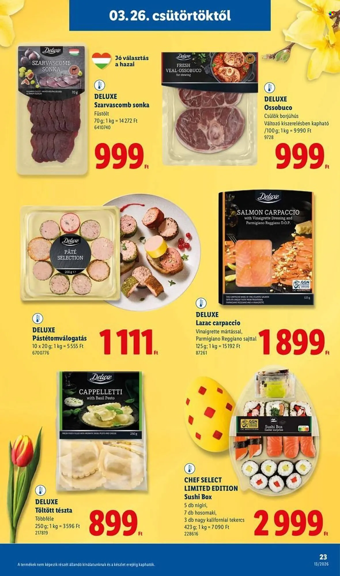 Katalógus Lidl akciós újság március 26.-tól április 1.-ig 2026. - Oldal 23