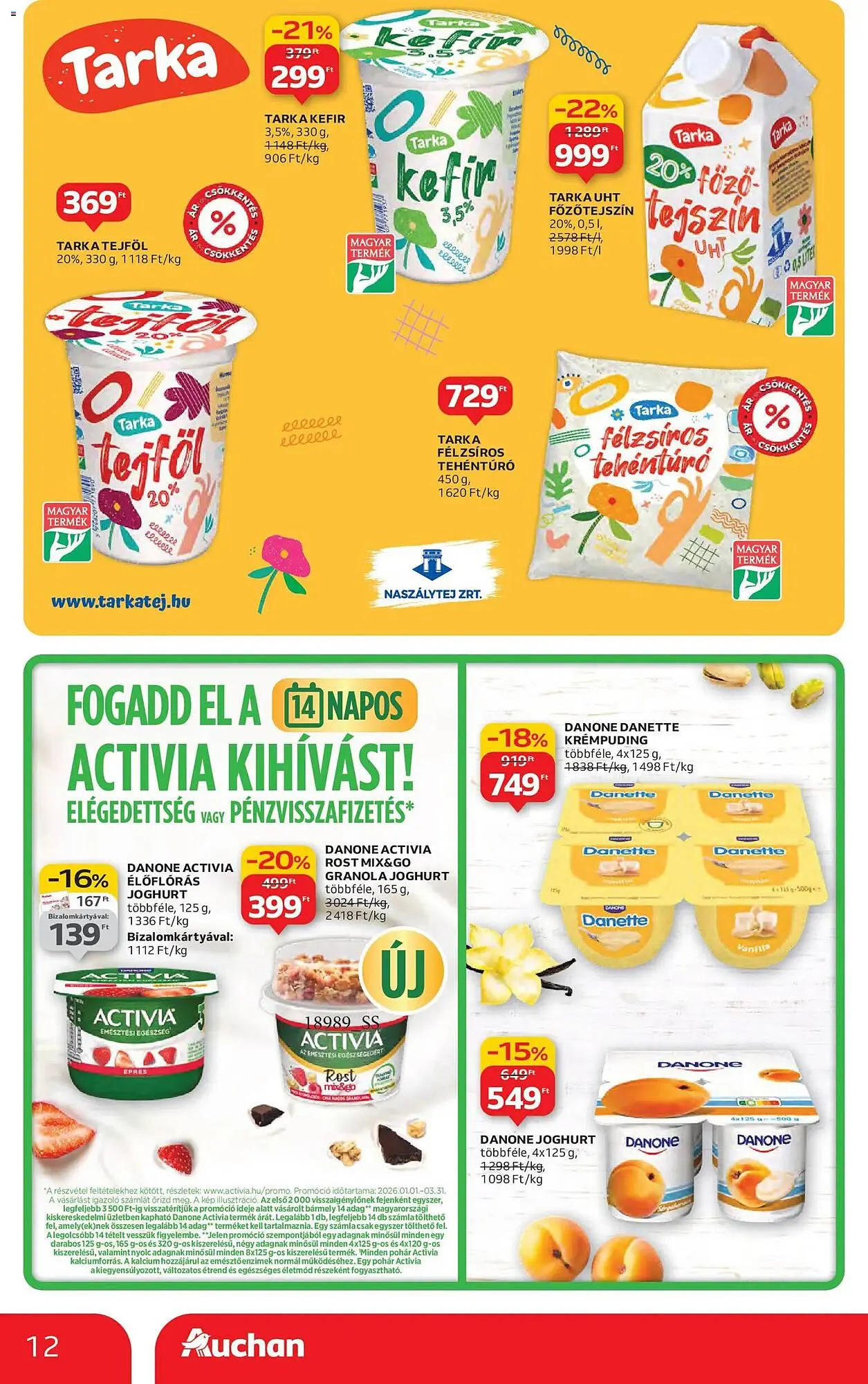 Katalógus Auchan akciós újság január 29.-tól február 4.-ig 2026. - Oldal 12