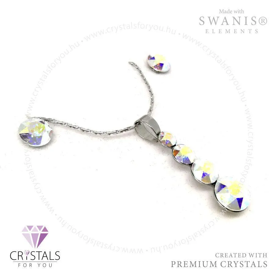 Hóember szett Swanis® prémium kristállyal díszítve