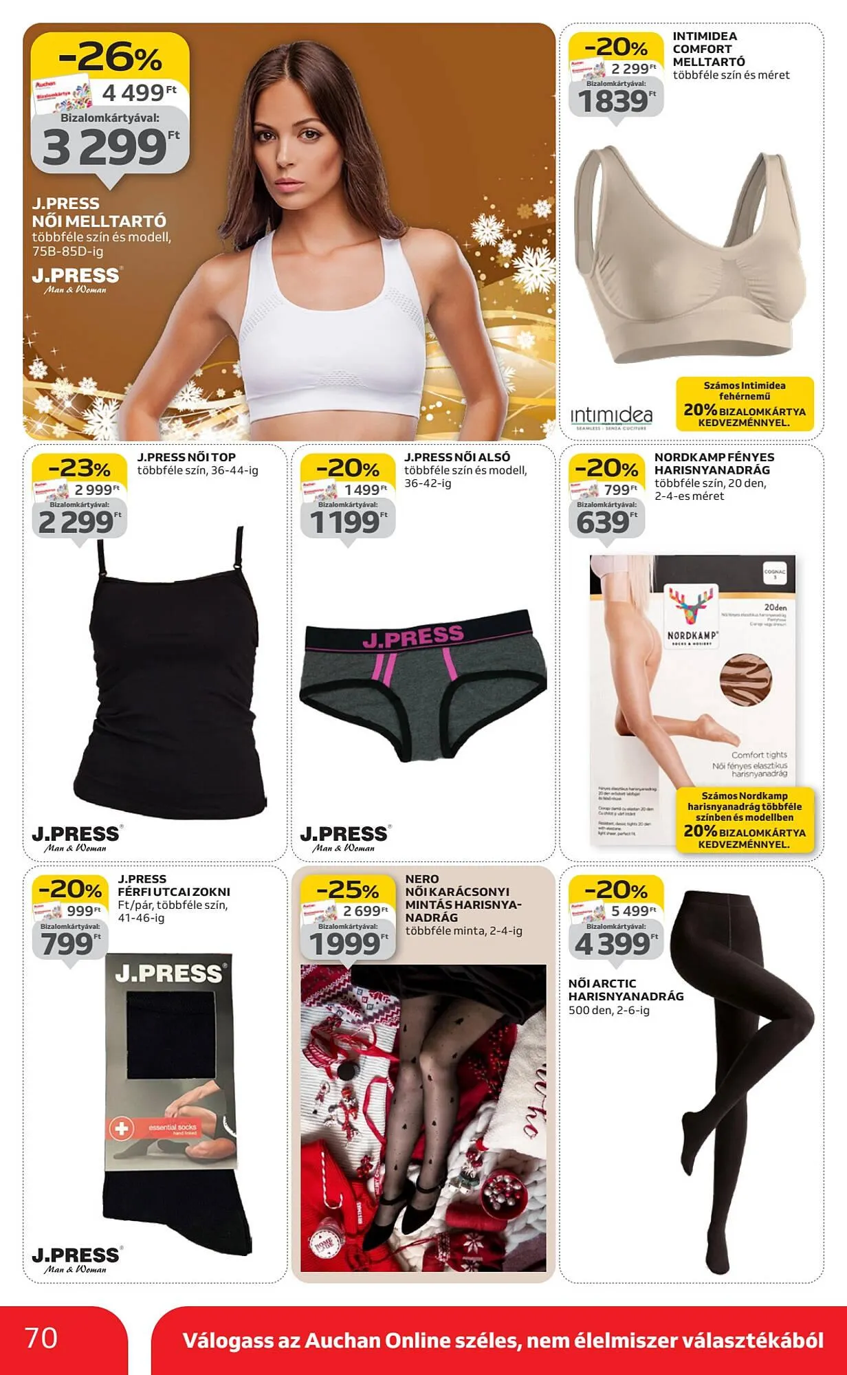 Katalógus Auchan akciós újság december 4.-tól december 10.-ig 2025. - Oldal 70