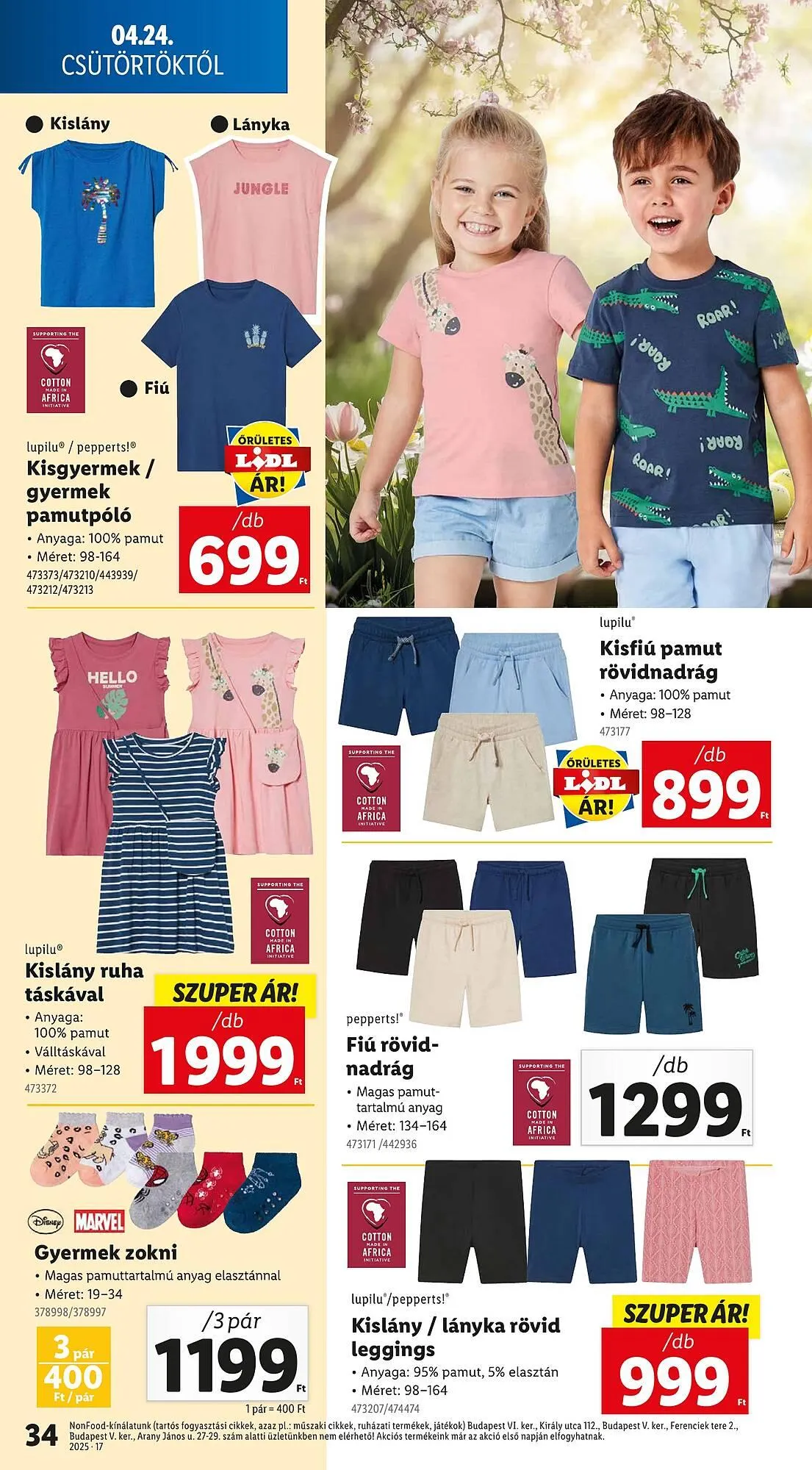 Katalógus Lidl akciós újság április 24.-tól április 29.-ig 2025. - Oldal 34