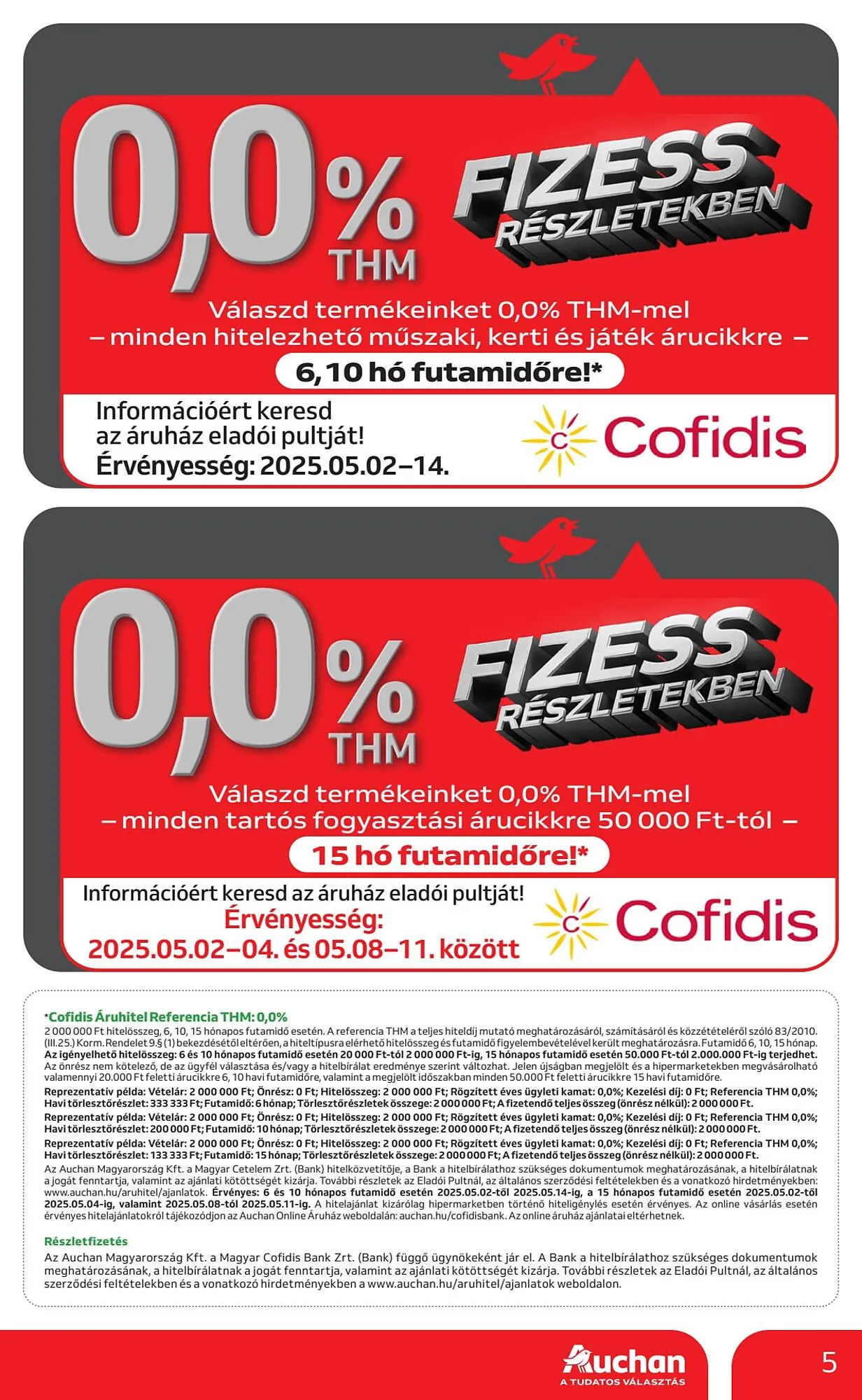 Katalógus Auchan akciós újság május 2.-tól május 14.-ig 2025. - Oldal 5