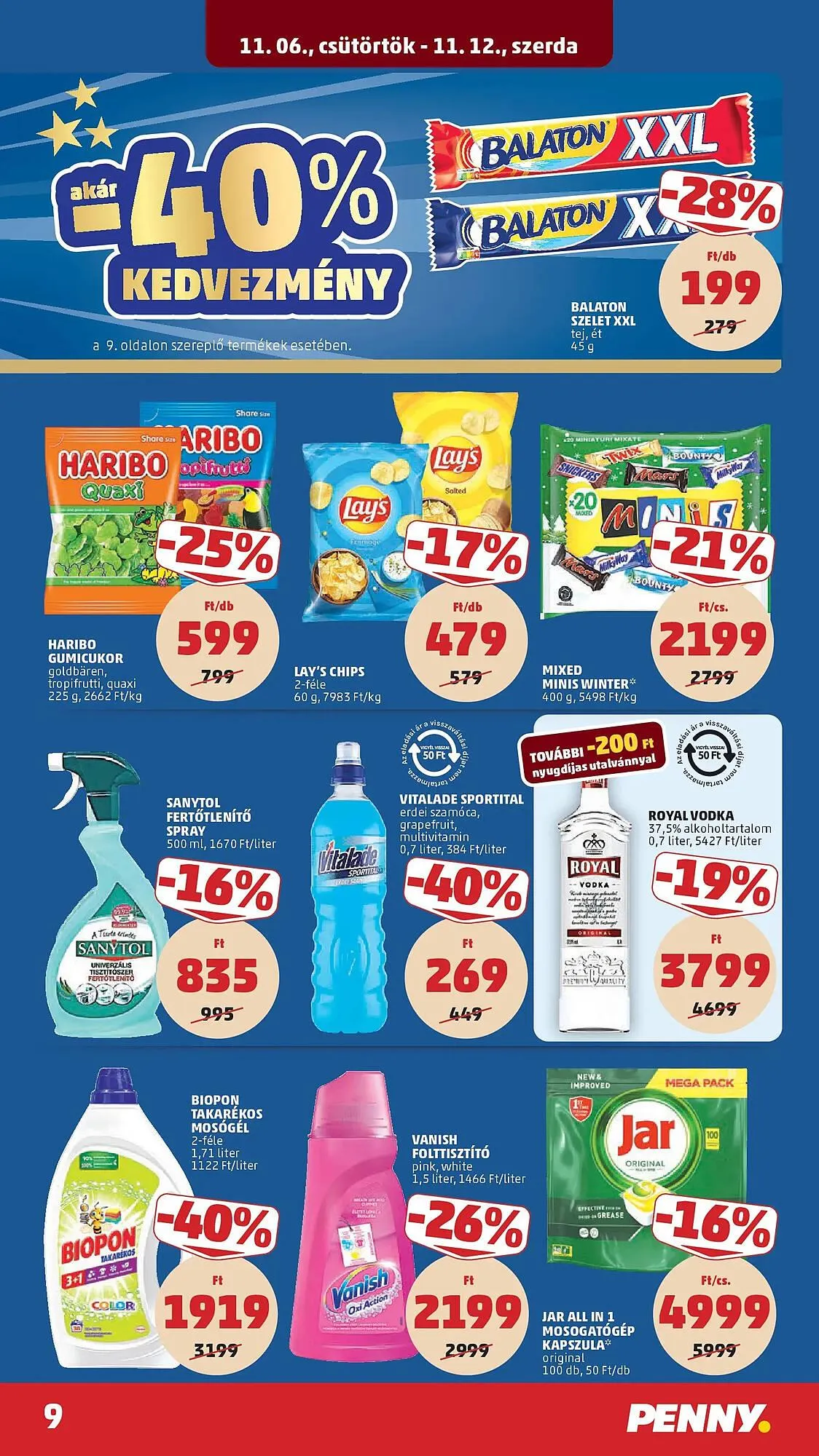 Katalógus PENNY akciós újság november 6.-tól november 12.-ig 2025. - Oldal 9