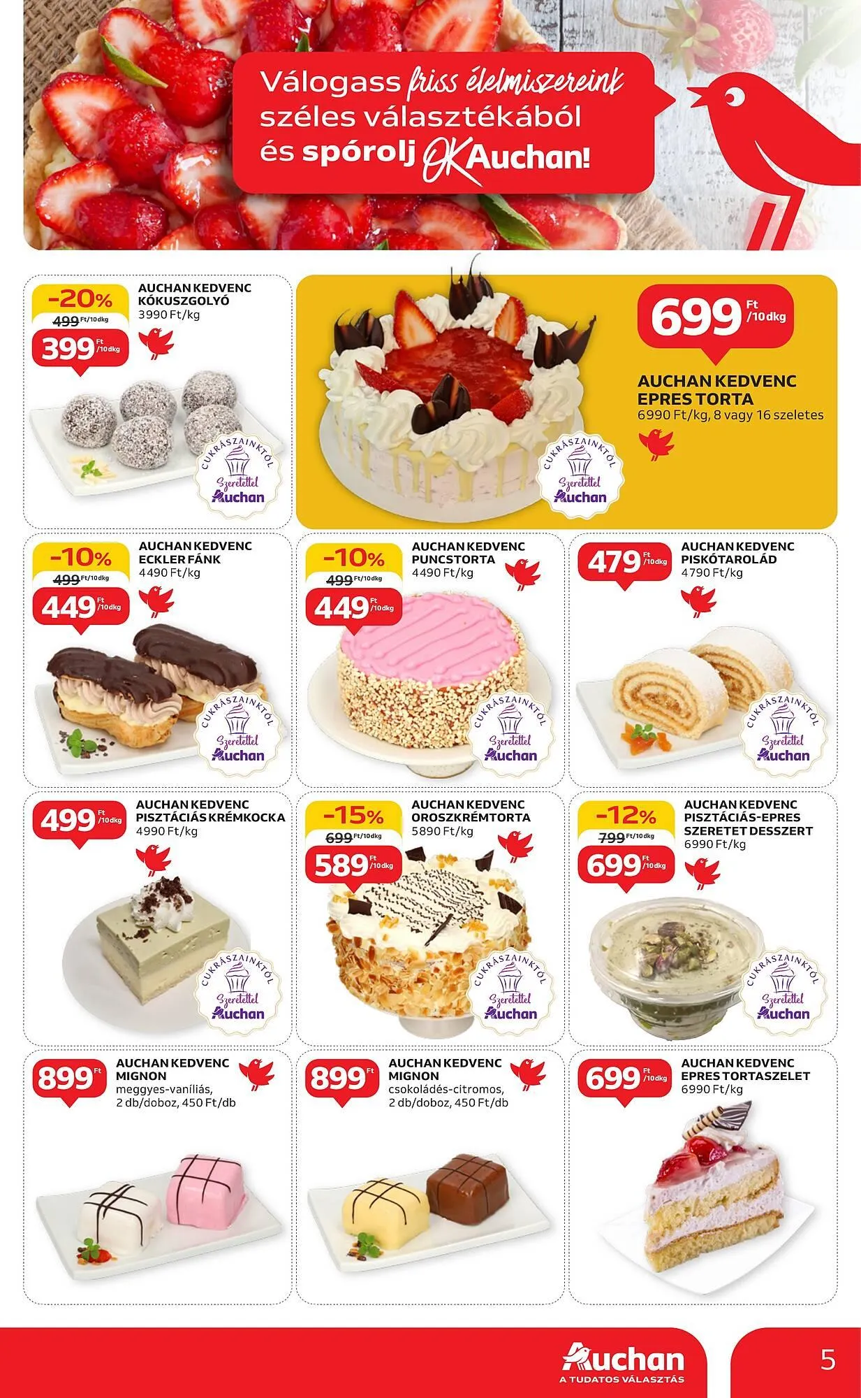 Katalógus Auchan akciós újság május 8.-tól május 21.-ig 2025. - Oldal 5