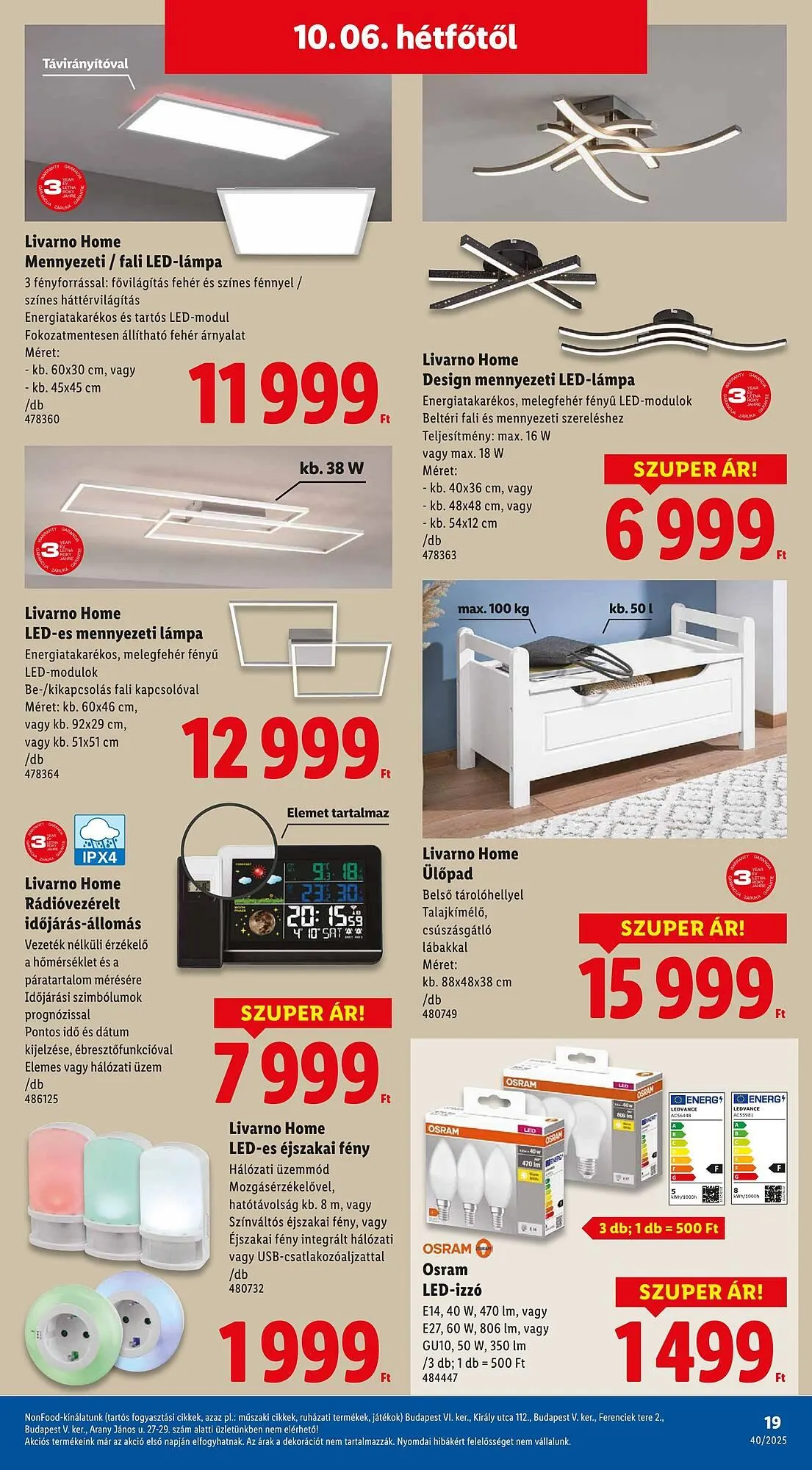 Katalógus Lidl akciós újság október 2.-tól október 8.-ig 2025. - Oldal 20