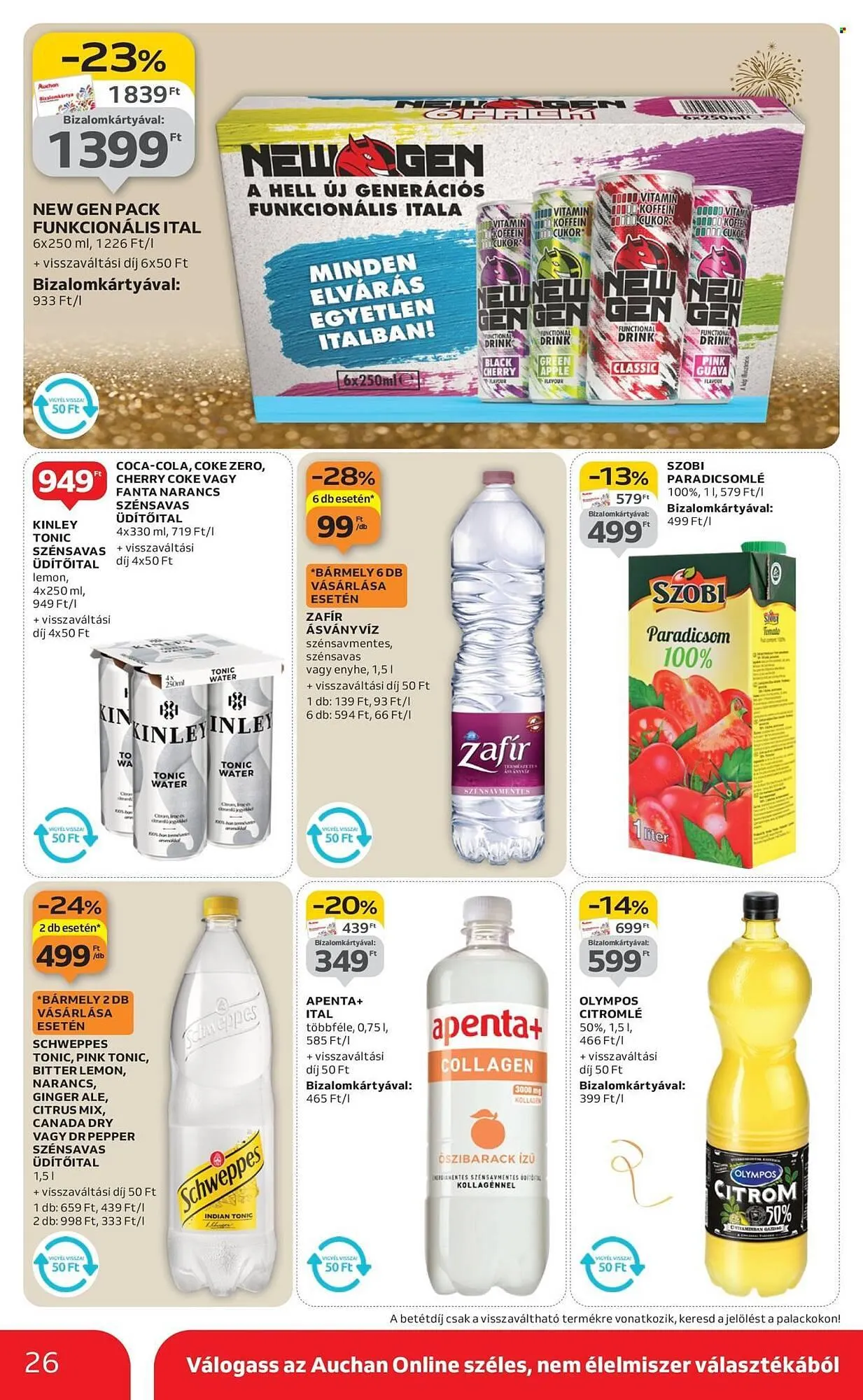 Katalógus Auchan akciós újság december 27.-tól december 31.-ig 2025. - Oldal 26