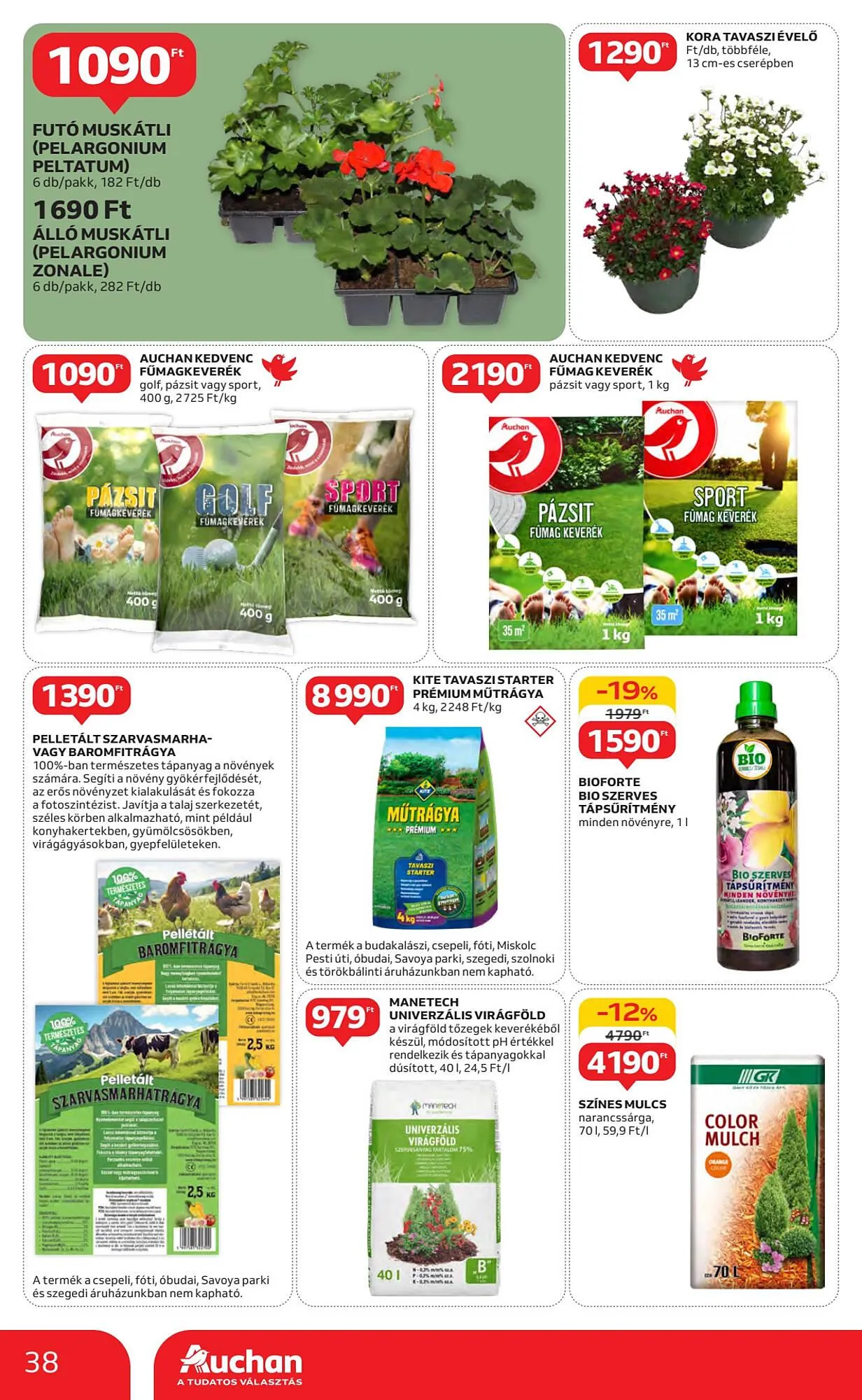 Katalógus Auchan akciós újság március 20.-tól március 26.-ig 2025. - Oldal 38