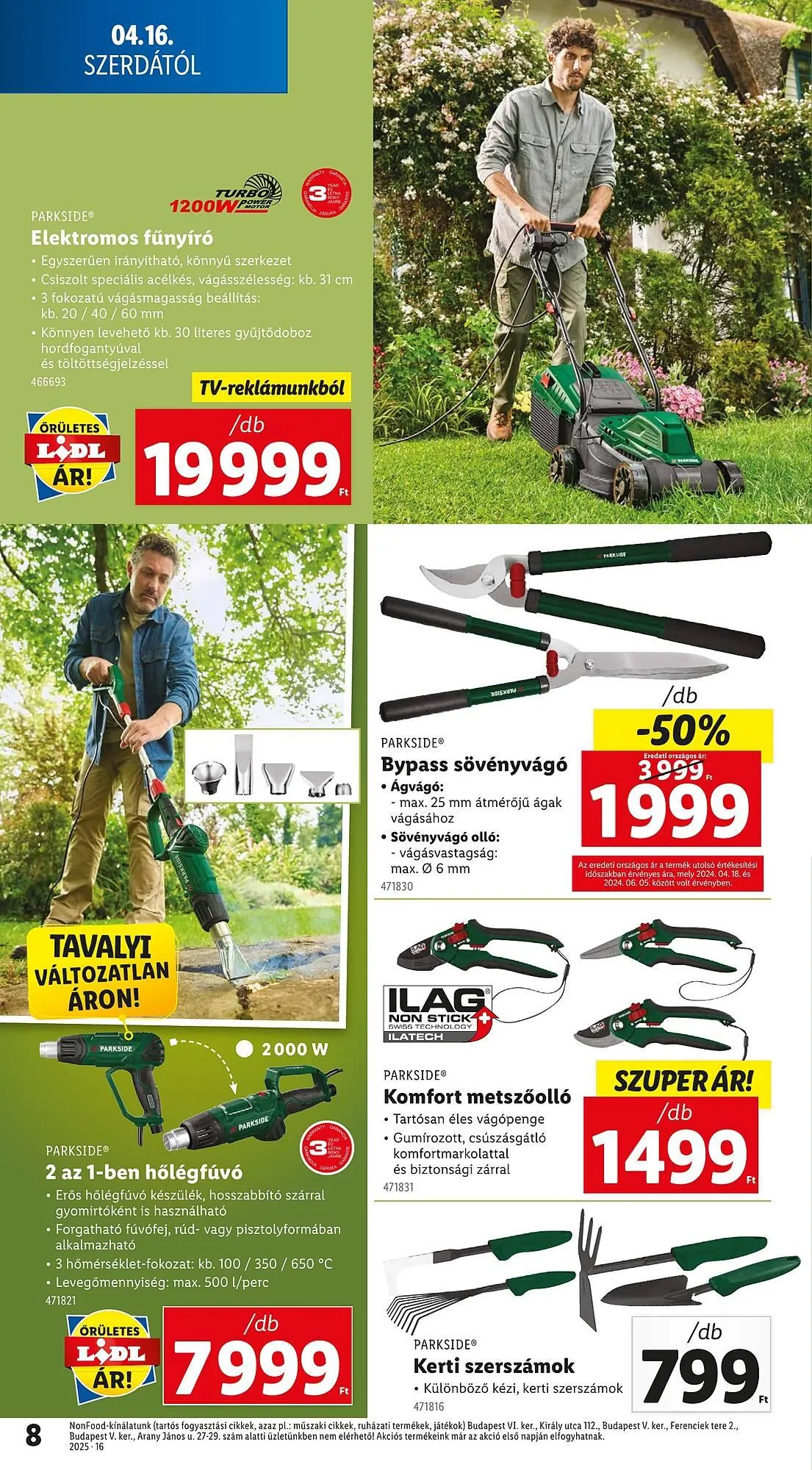 Katalógus Lidl akciós újság április 16.-tól április 19.-ig 2025. - Oldal 8