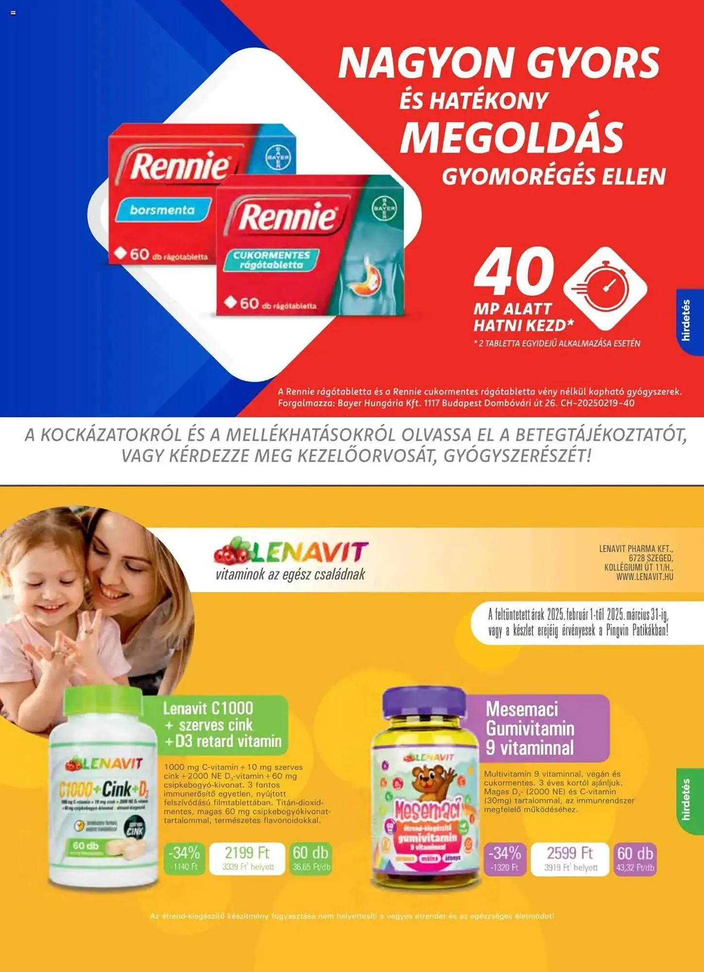 Katalógus Pingvin Patika akciós újság március 1.-tól március 31.-ig 2025. - Oldal 21